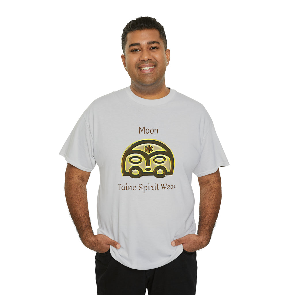 Taino Moon/ Puerto Rican Coqui Unisex Heavy Cotton Tee
