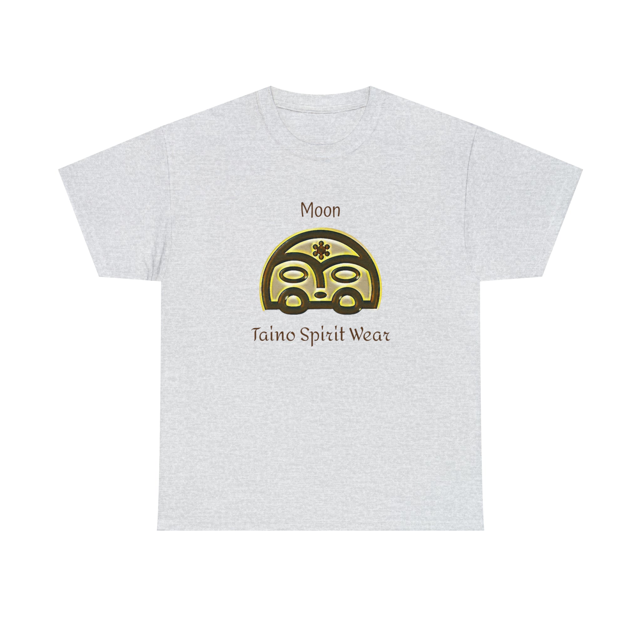 Taino Moon/ Puerto Rican Coqui Unisex Heavy Cotton Tee