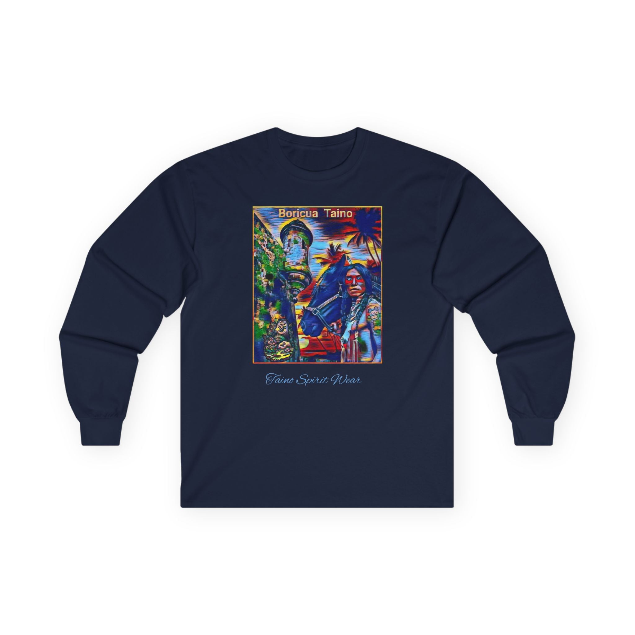 Taino Indian at El Morro Unisex Ultra Cotton Long Sleeve Tee