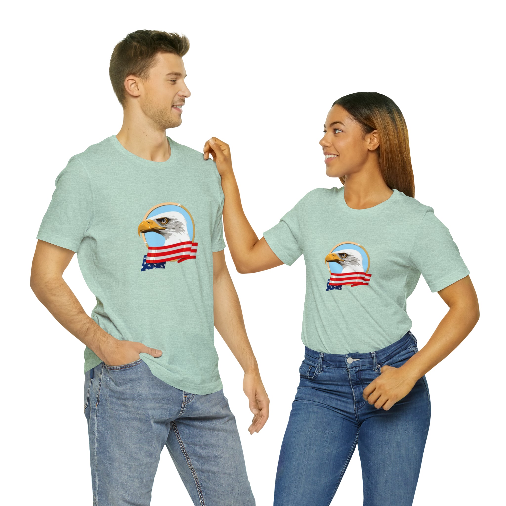 American Eagle Head Unisex Jersey Short Sleeve Tee