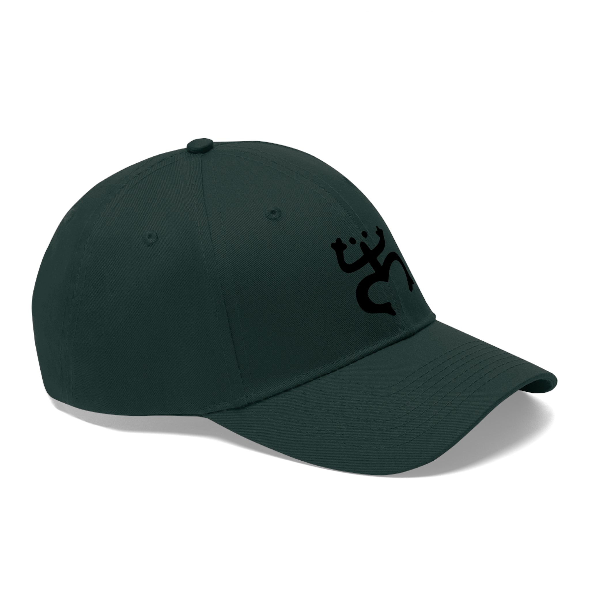 Taino Black Coqui Unisex Twill Hat