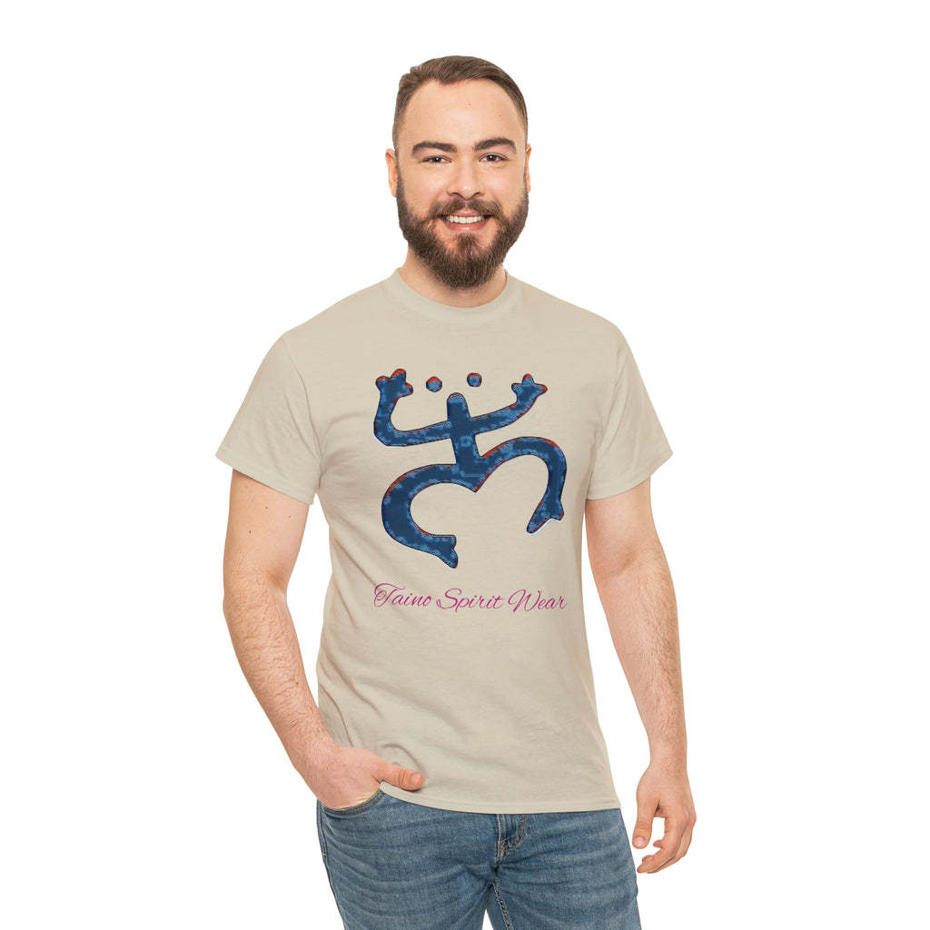 Taino Large Coqui Unisex Heavy Cotton Tee