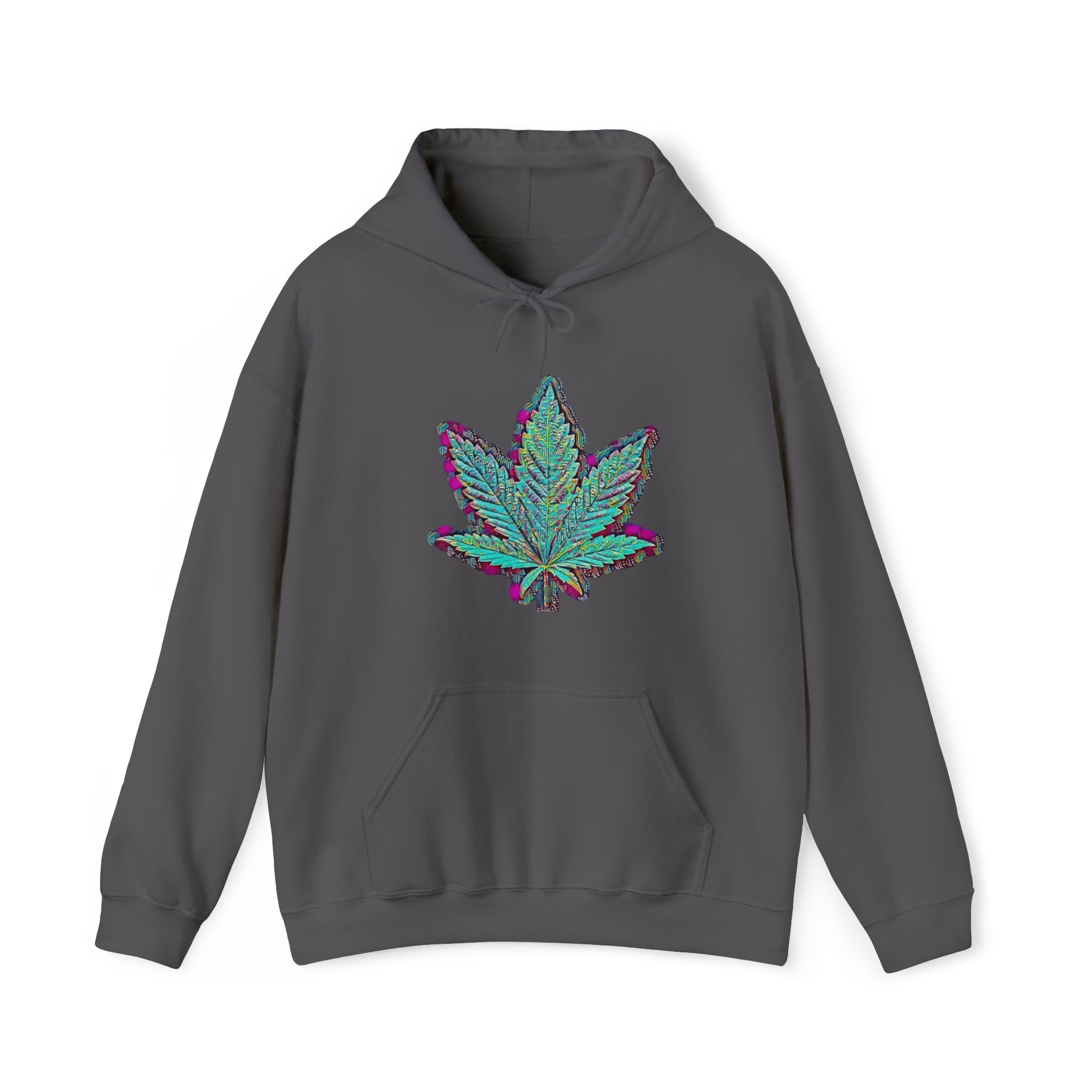 The Five Finger Leaf Unisex Heavy Blend™ Hooded Sweatshirt