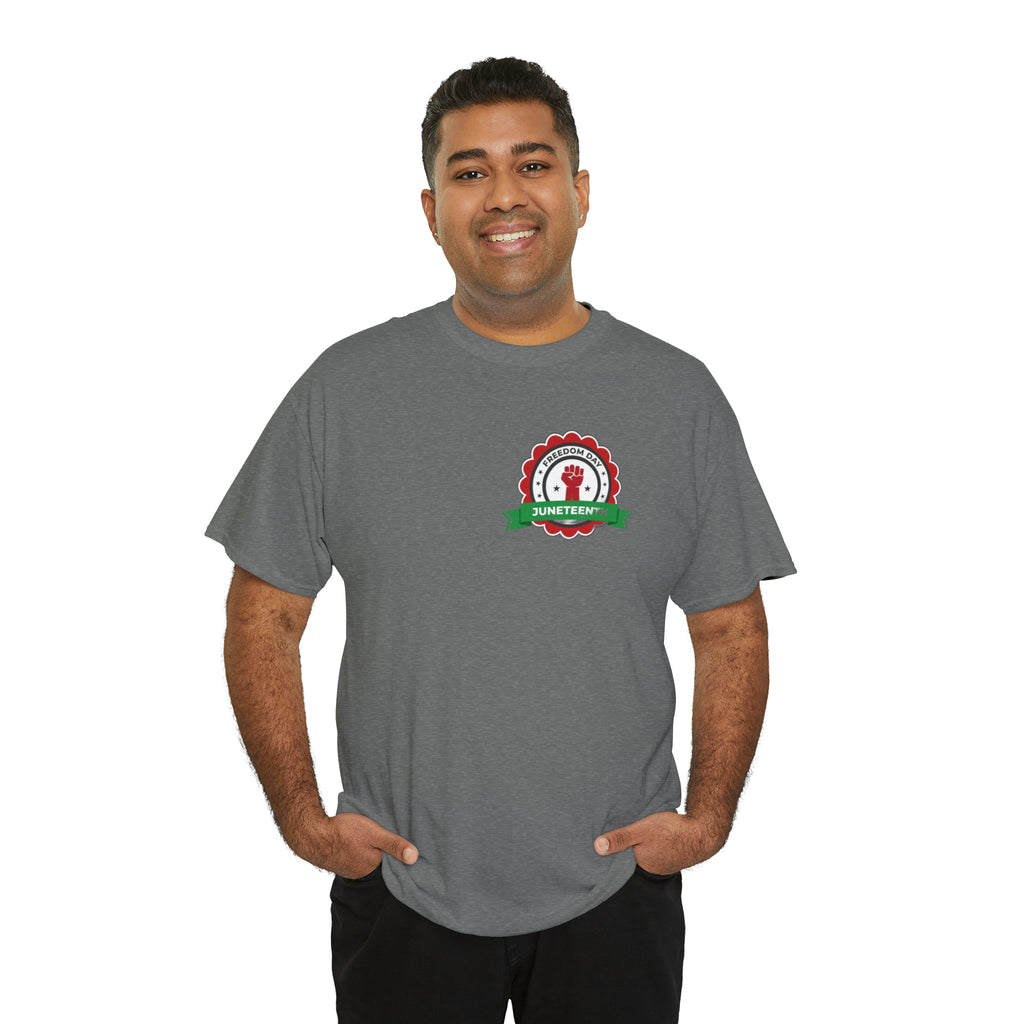 Juneteenth Freedom Day Unisex Heavy Cotton Tee