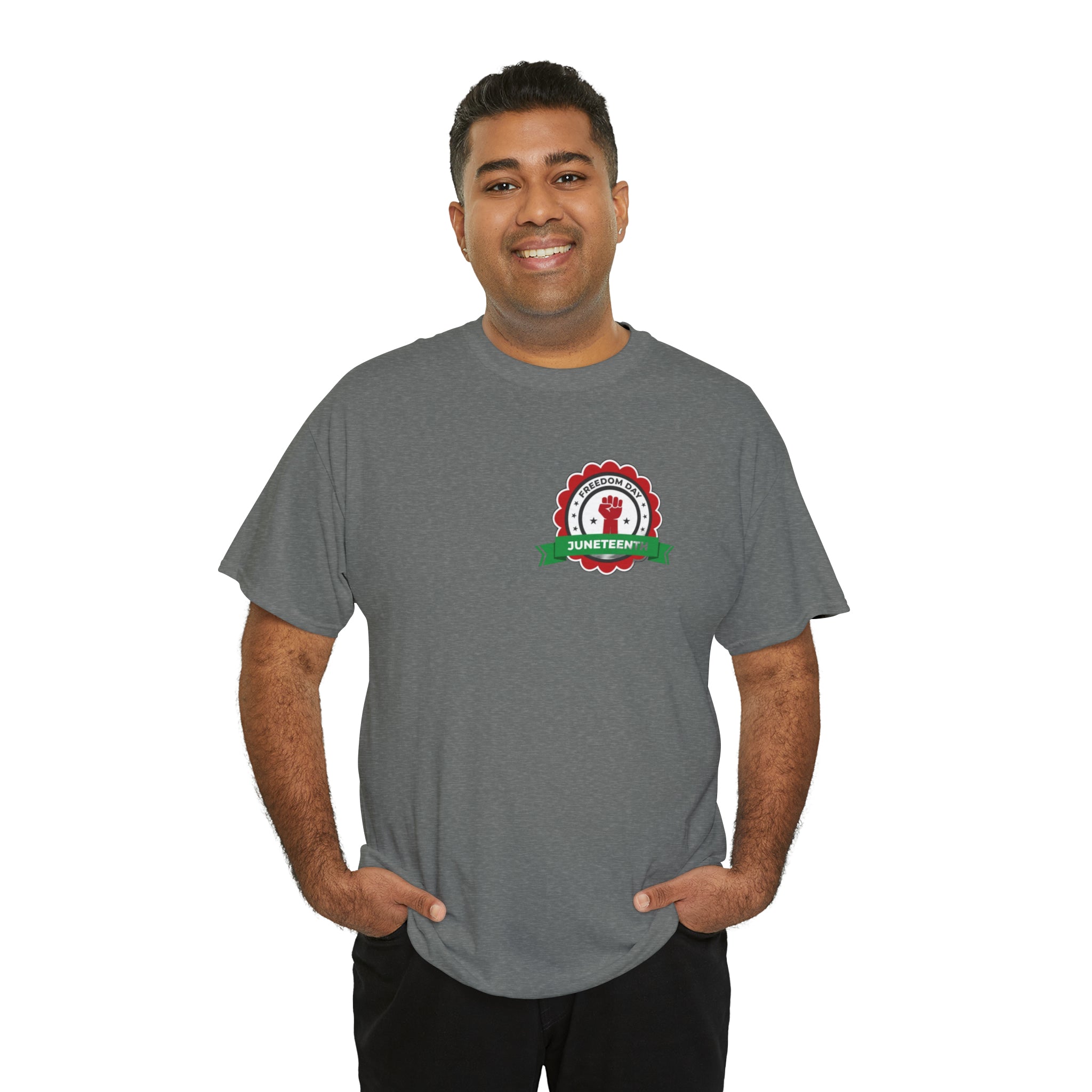 Juneteenth Freedom Day Unisex Heavy Cotton Tee