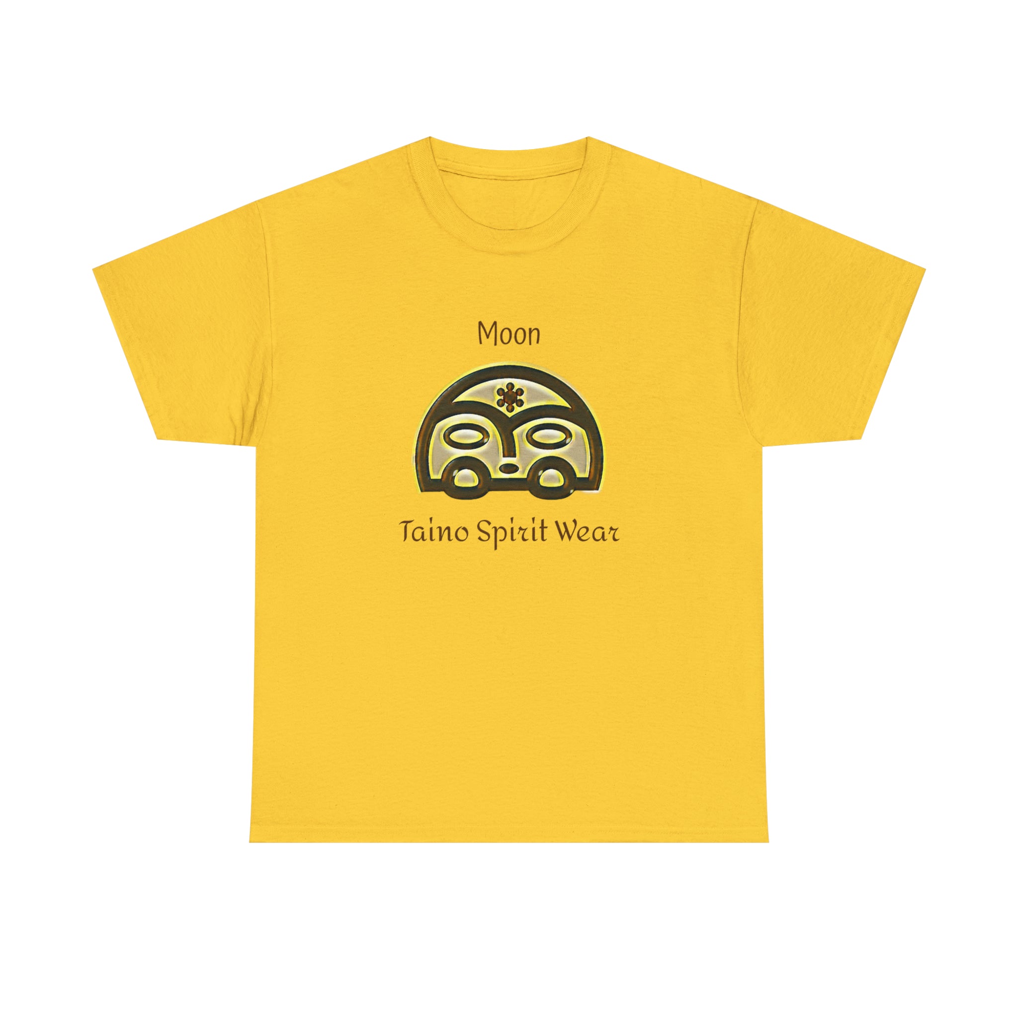 Taino Moon/ Puerto Rican Coqui Unisex Heavy Cotton Tee