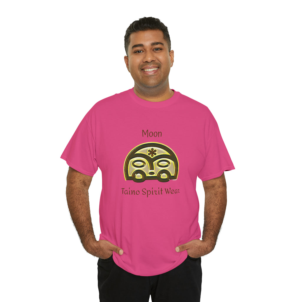 Taino Moon/ Puerto Rican Coqui Unisex Heavy Cotton Tee