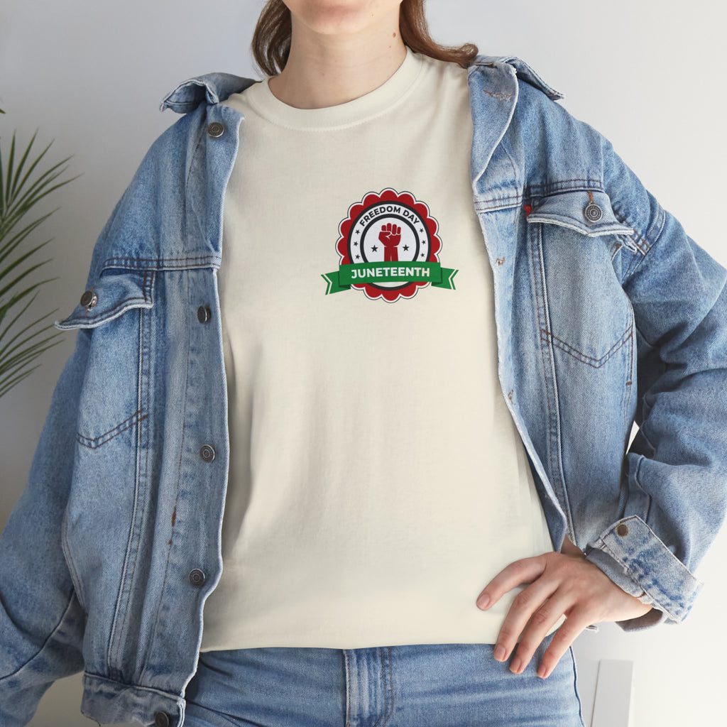 Juneteenth Freedom Day Unisex Heavy Cotton Tee