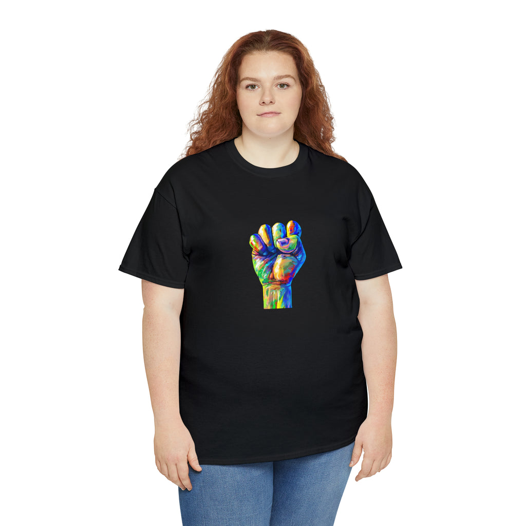 Power to The People Fist Unisex Heavy Cotton Tee