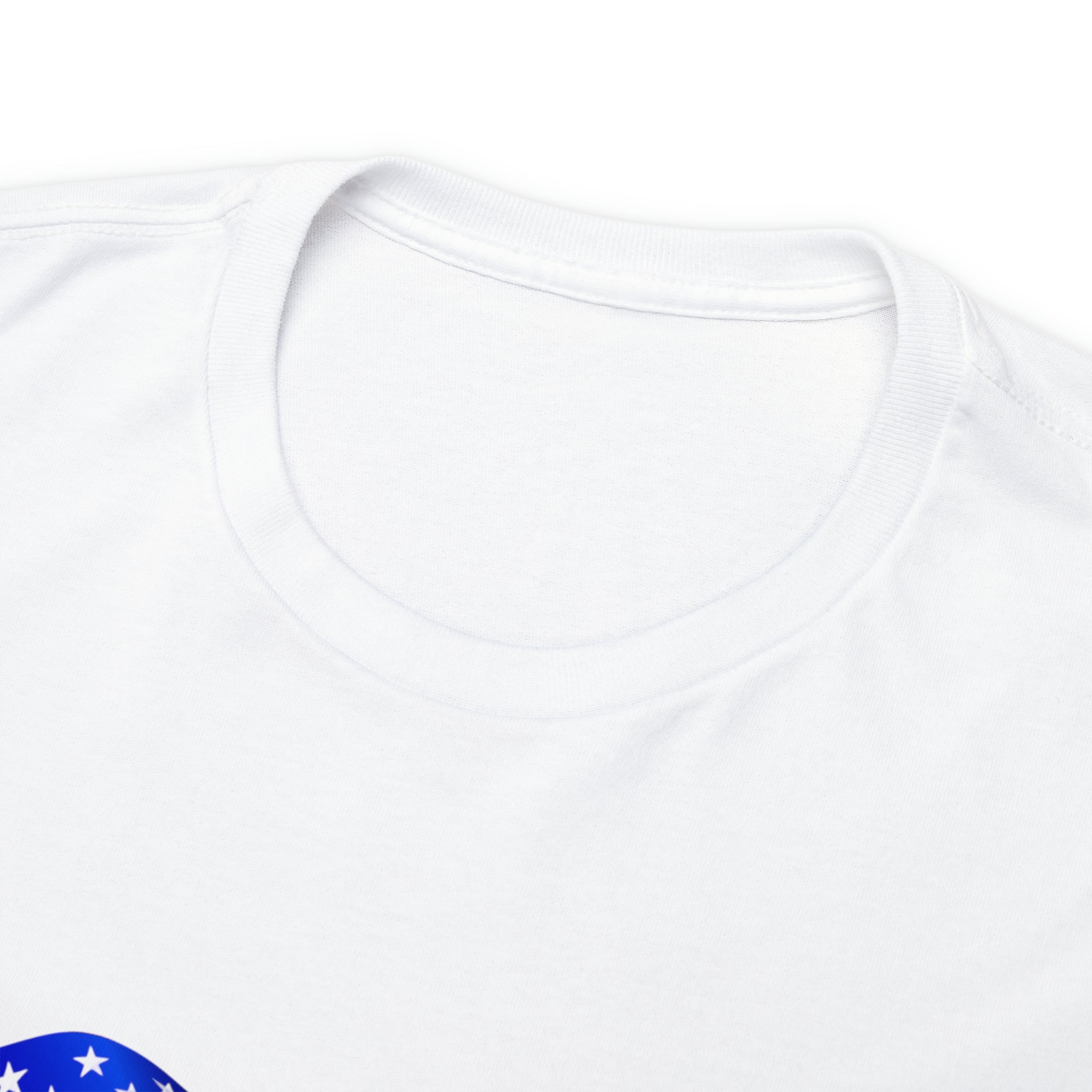 American Wavy Flag Unisex Heavy Cotton Tee