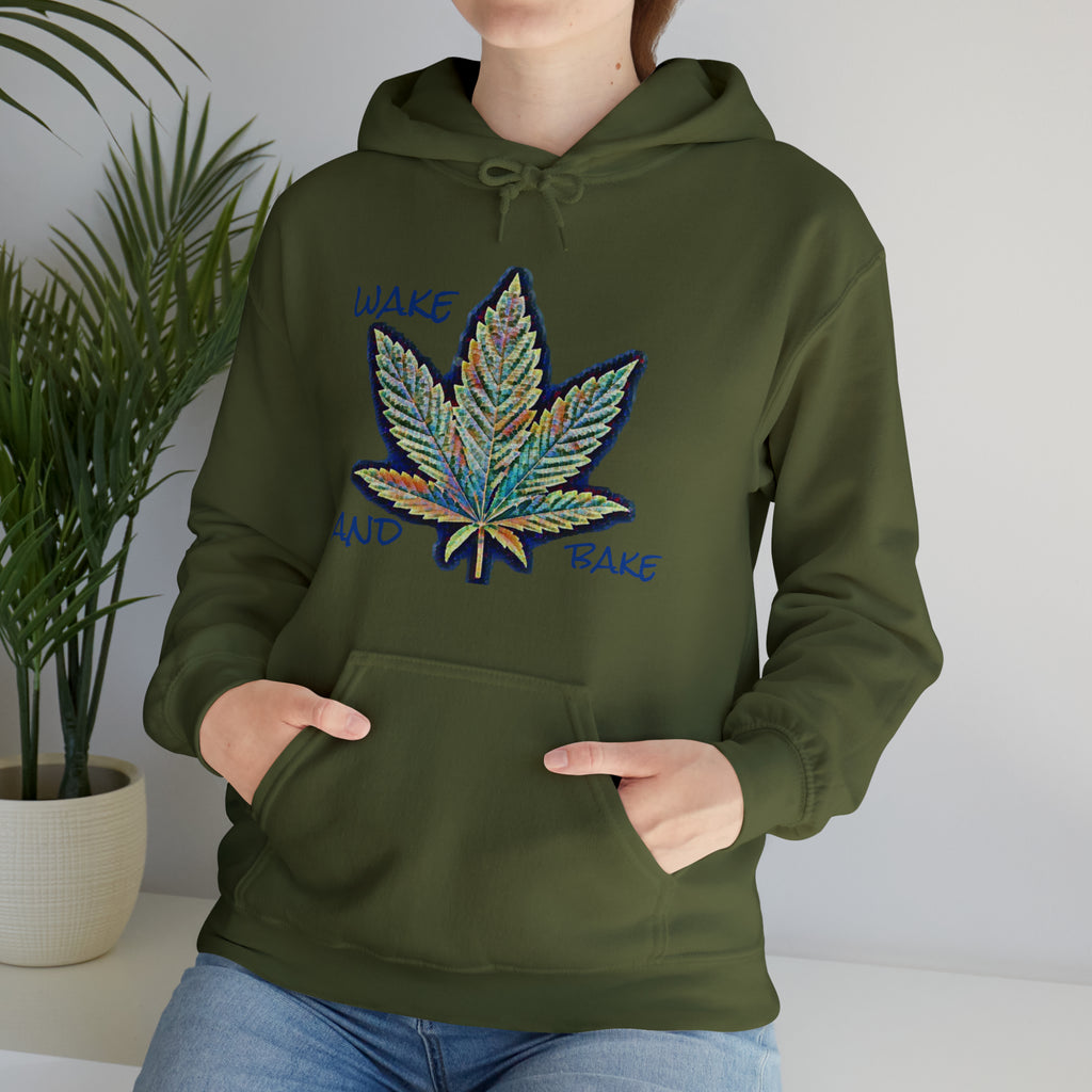 The Five Finger Leaf 2 Unisex Heavy Blend™ Hooded Sweatshirt