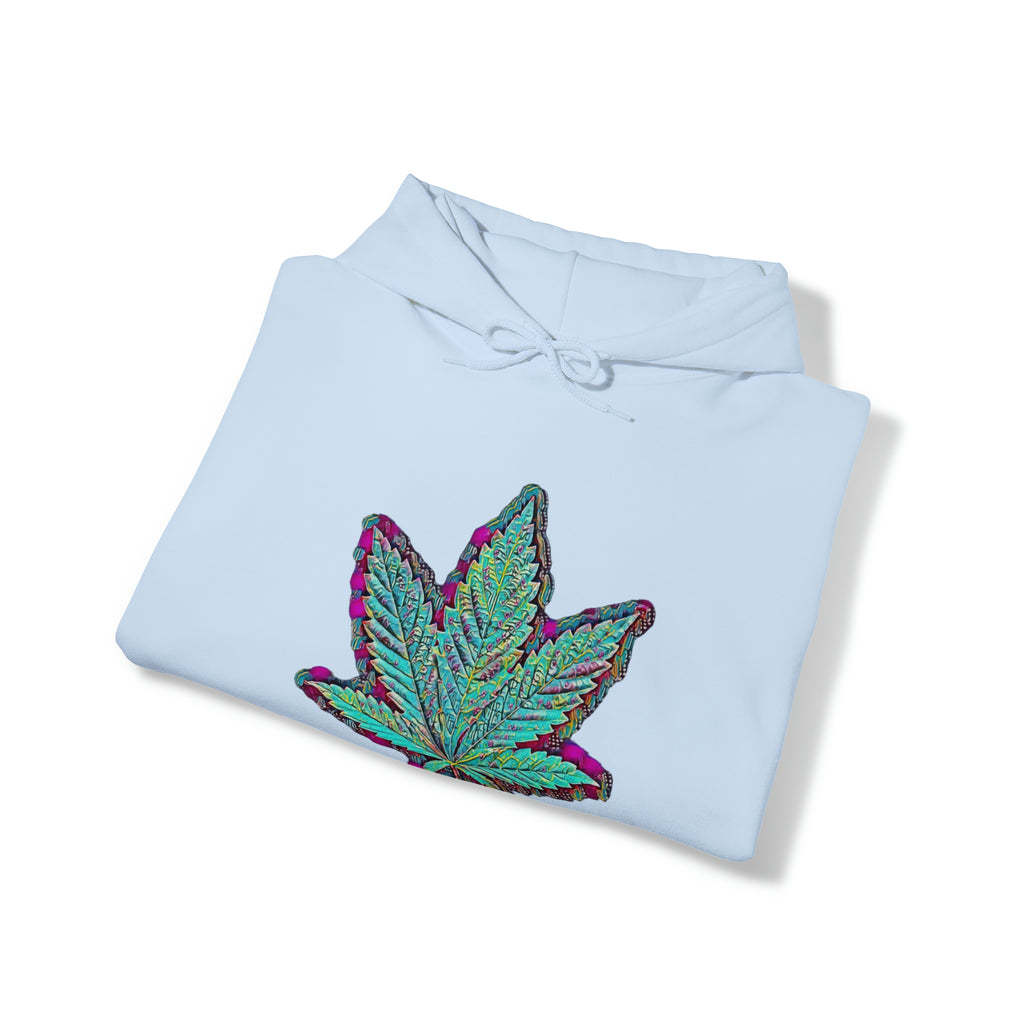 The Five Finger Leaf Unisex Heavy Blend™ Hooded Sweatshirt