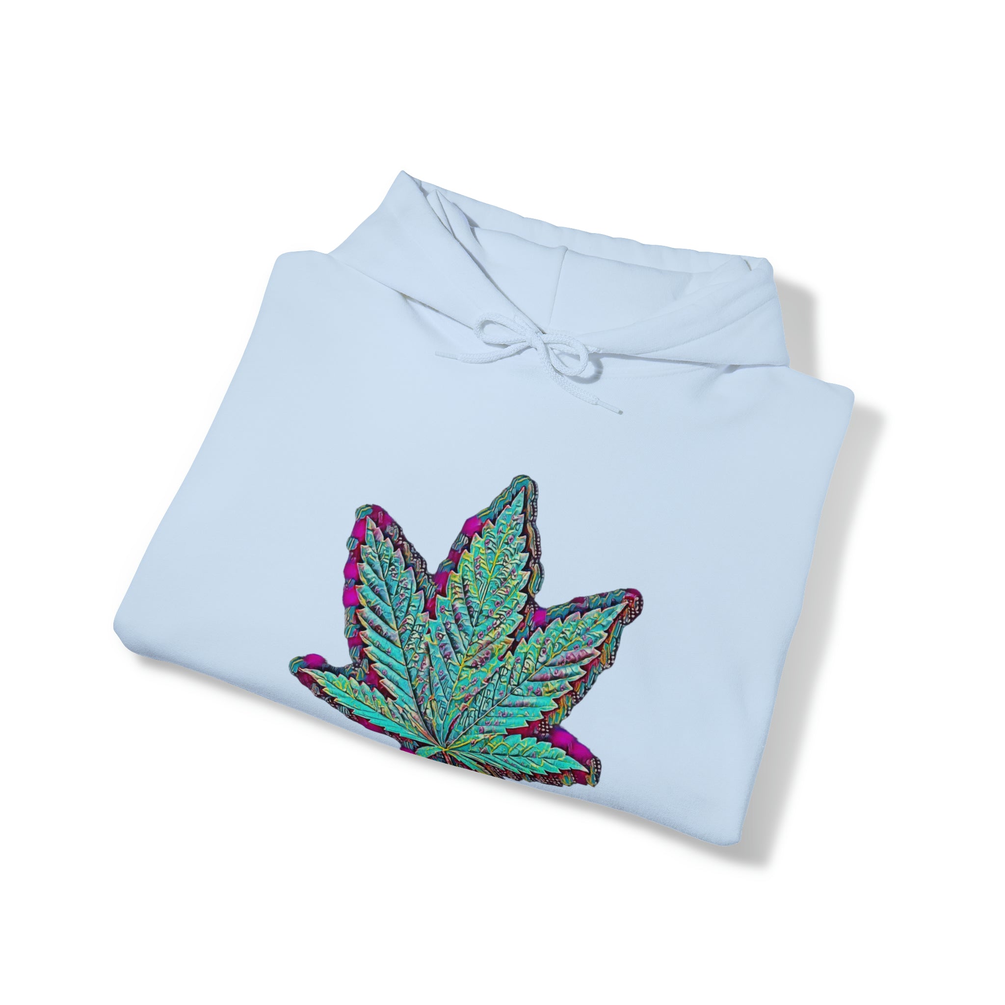 The Five Finger Leaf Unisex Heavy Blend™ Hooded Sweatshirt