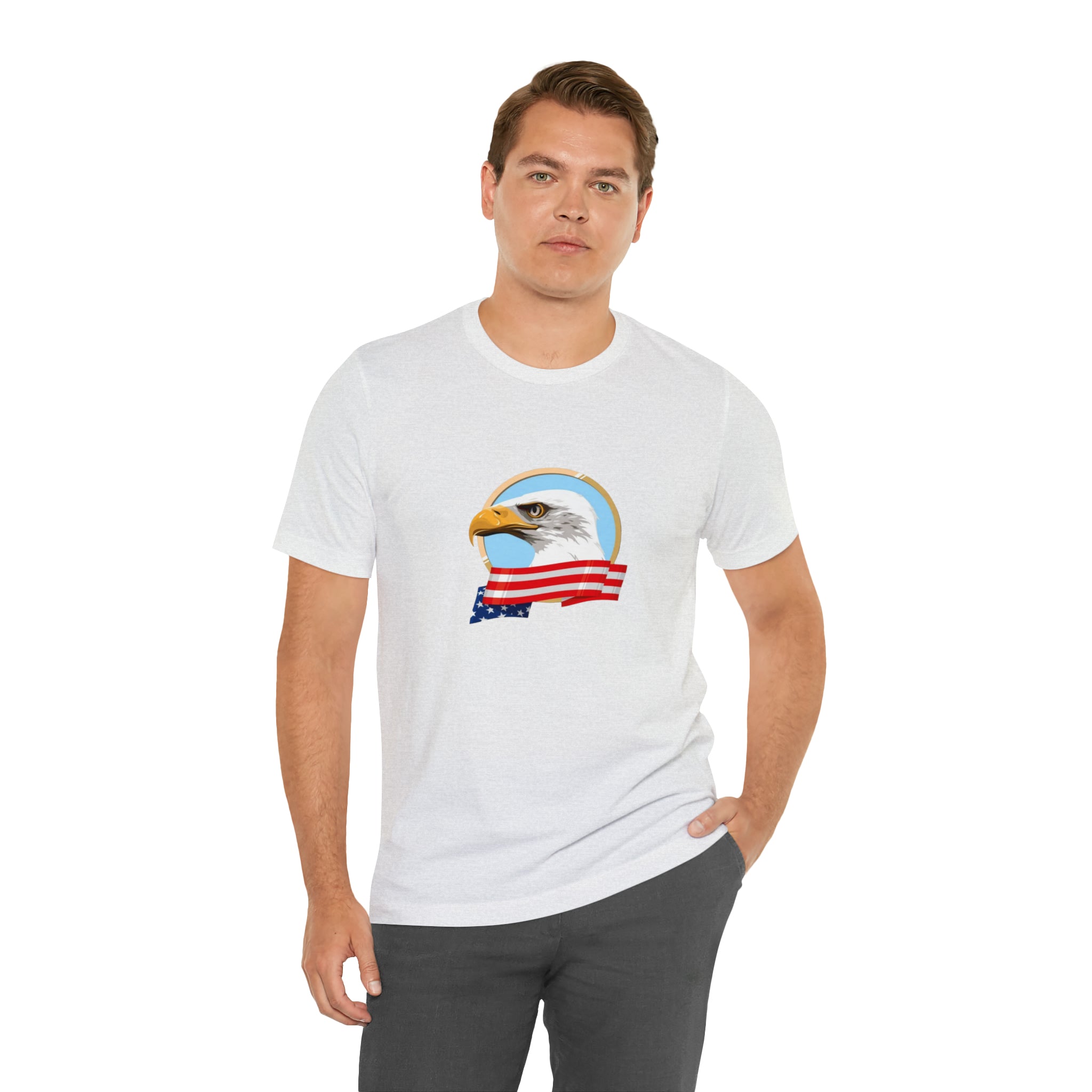 American Eagle Head Unisex Jersey Short Sleeve Tee