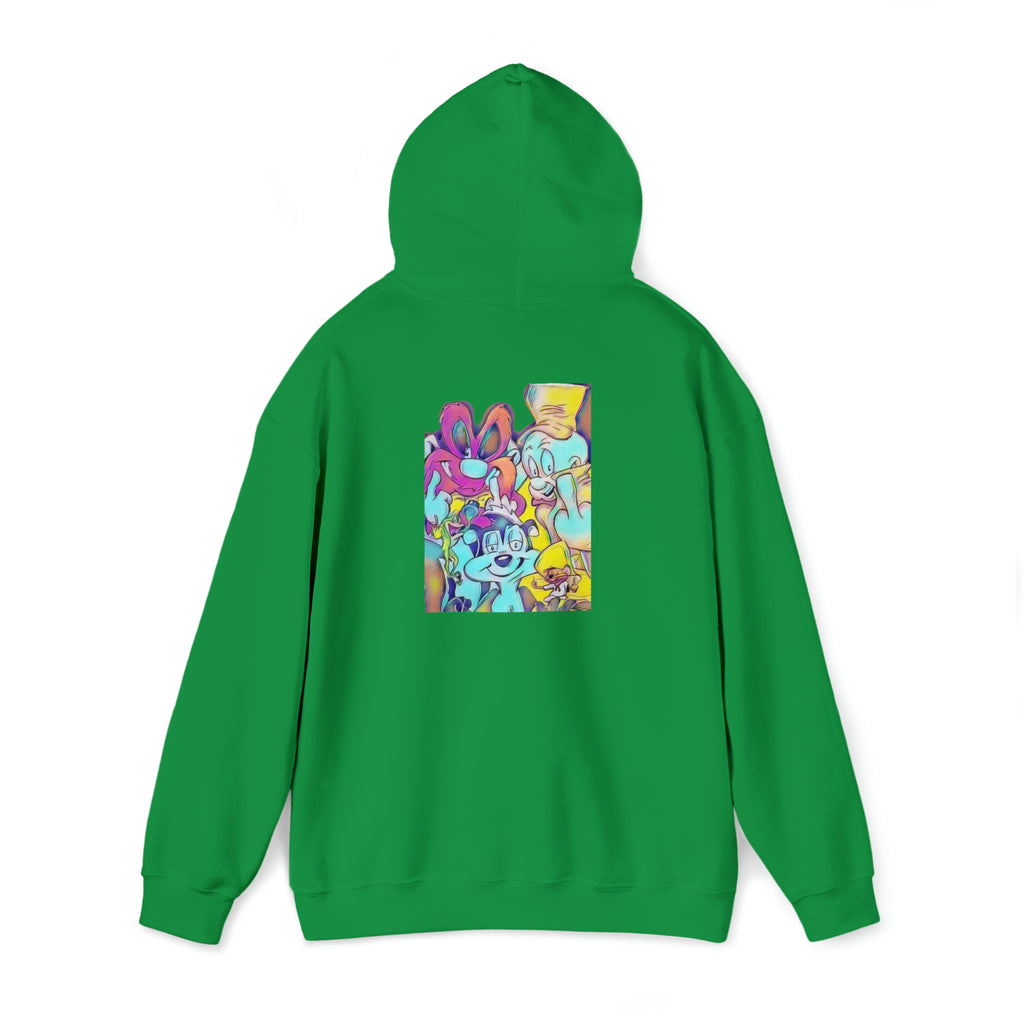 The Five Finger Leaf Unisex Heavy Blend™ Hooded Sweatshirt