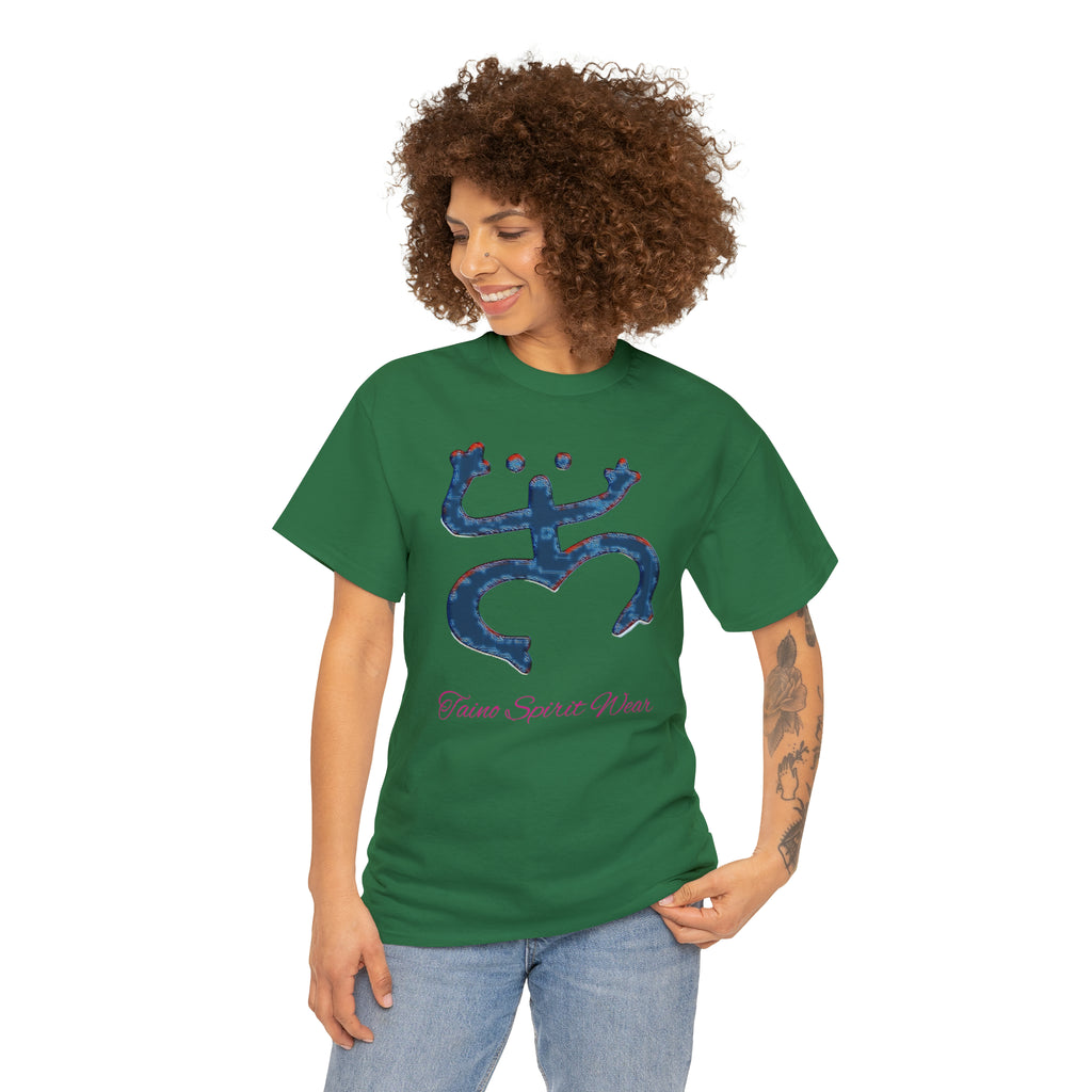 Taino Large Coqui Unisex Heavy Cotton Tee