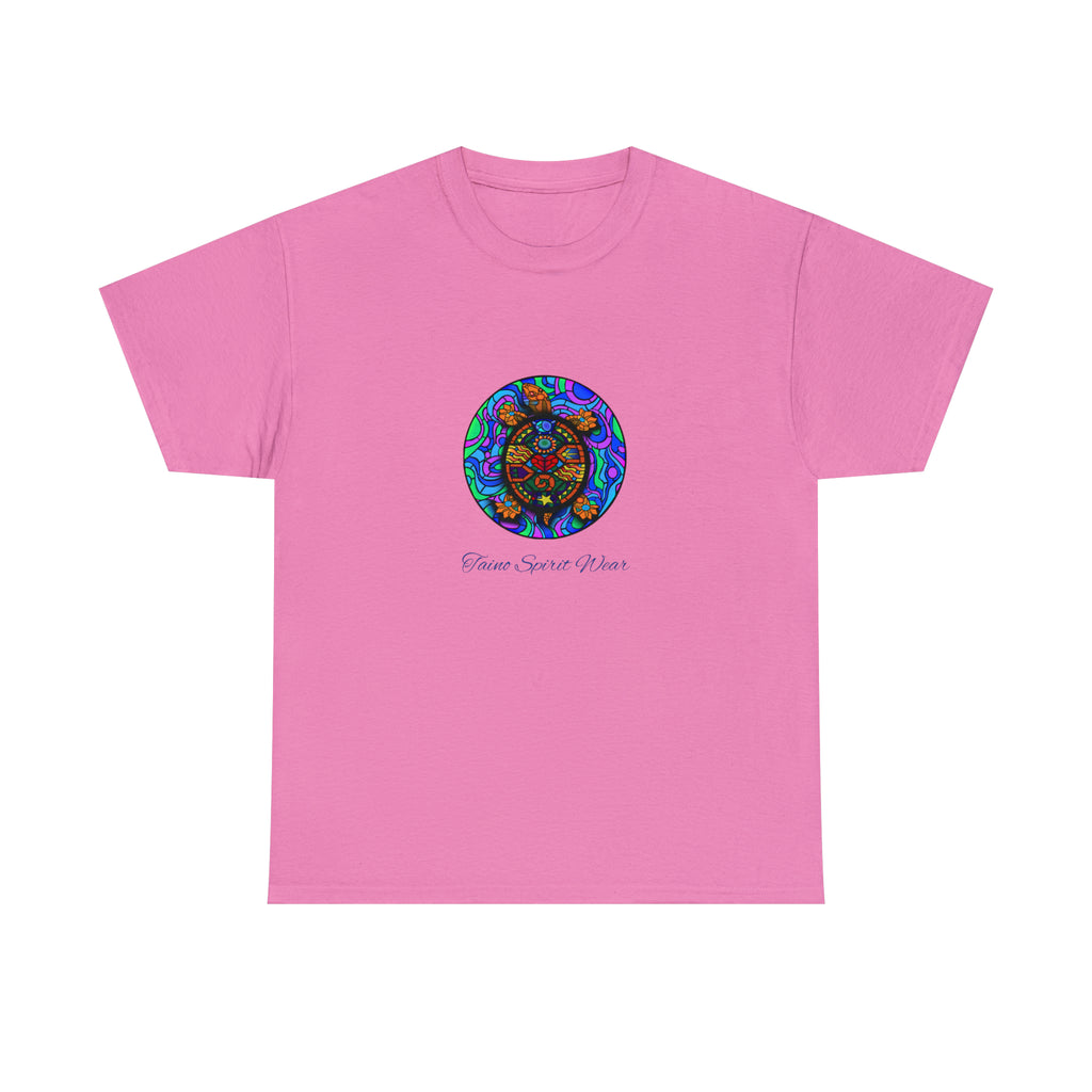 Taino-Inspired Turtle Unisex Heavy Cotton Tee