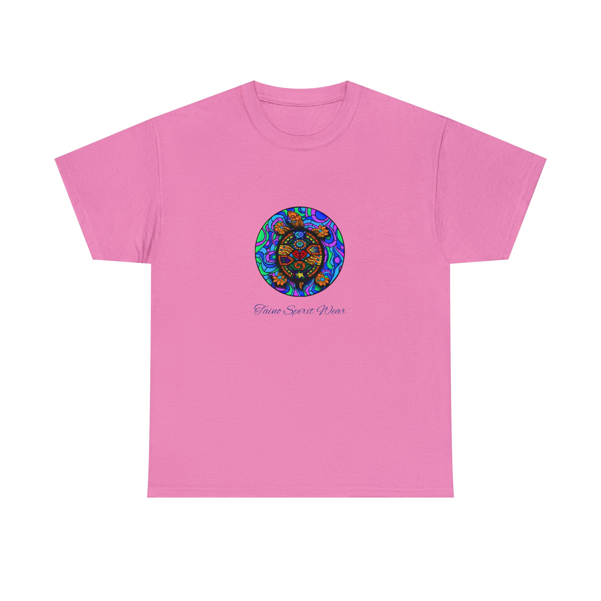 Taino-Inspired Turtle Unisex Heavy Cotton Tee