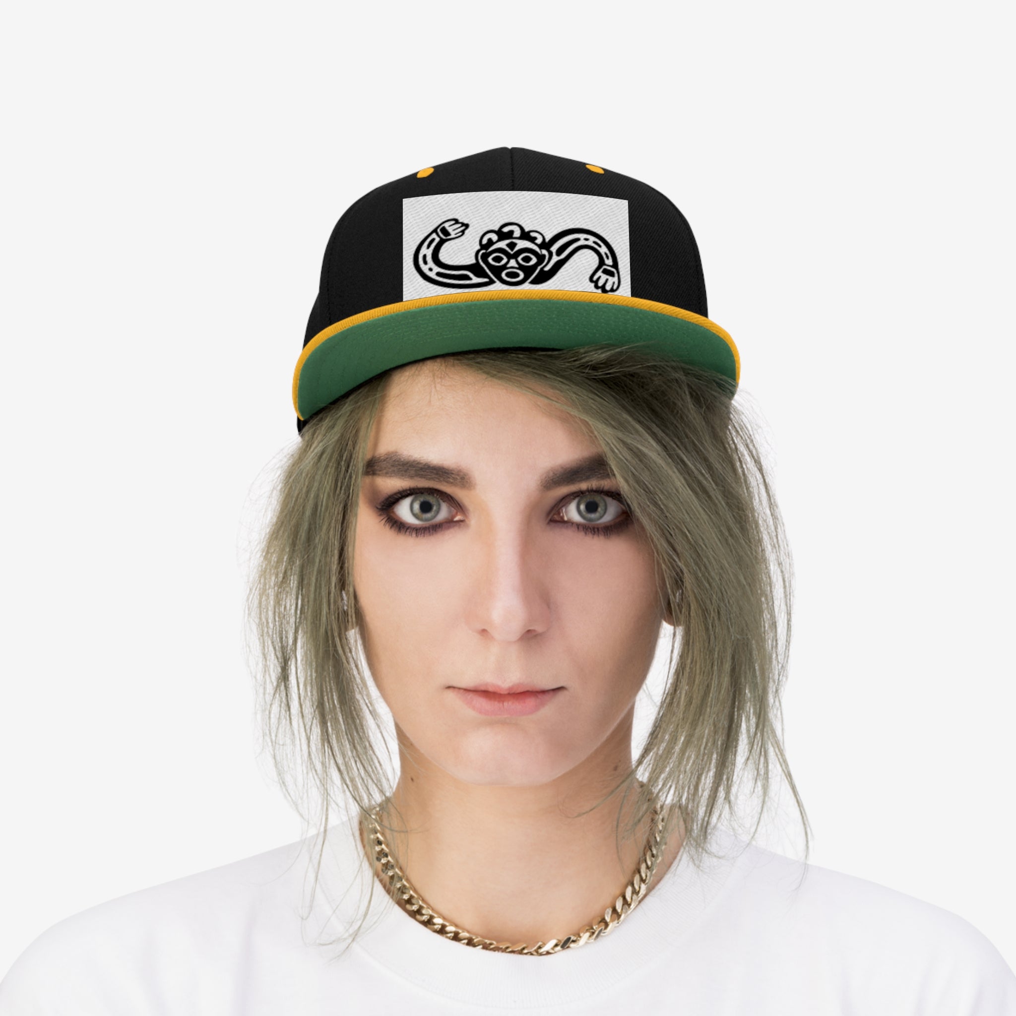 Taino Juracan (Hurricane) Unisex Flat Bill Hat