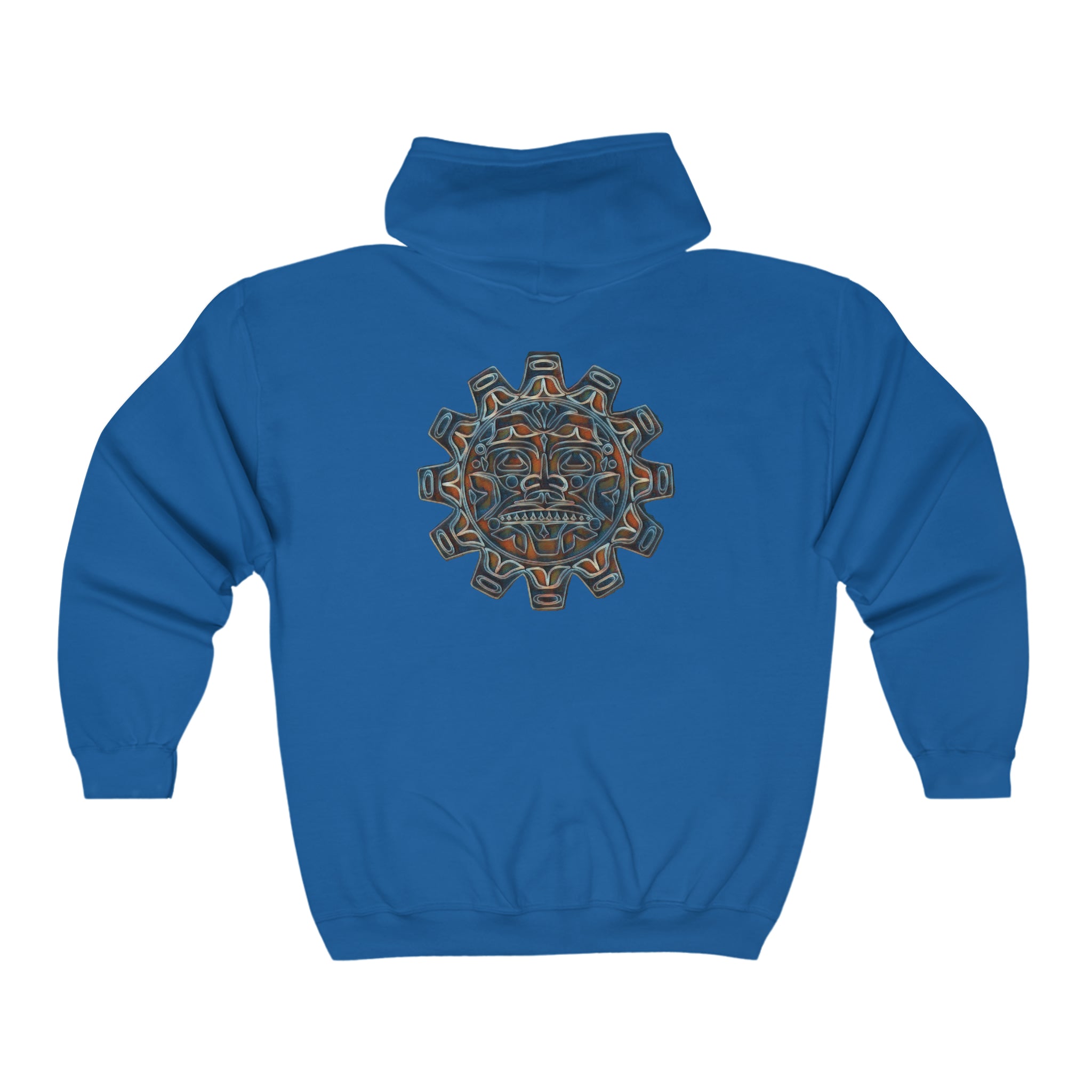 Mickie On A Boat Unisex Heavy Blend™ Full Zip Hooded Sweatshirt