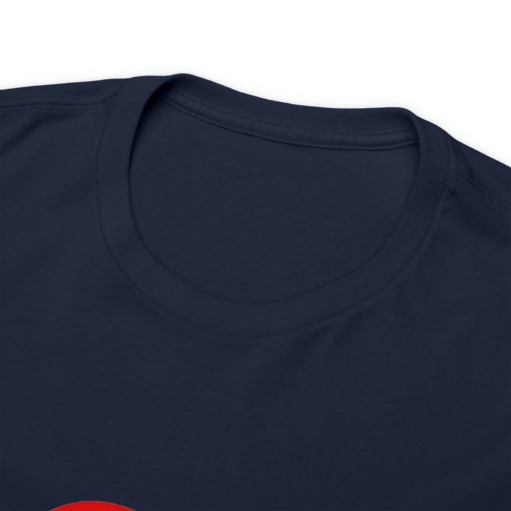 Puerto Rican Flag Heart Unisex Heavy Cotton Tee