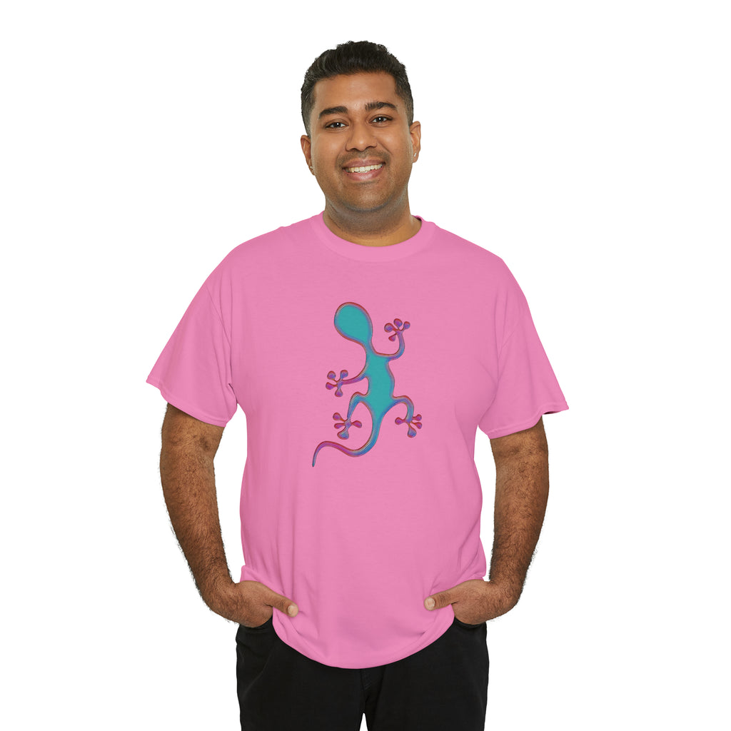 Taino-Inspired Salamander 2 Unisex Heavy Cotton Tee