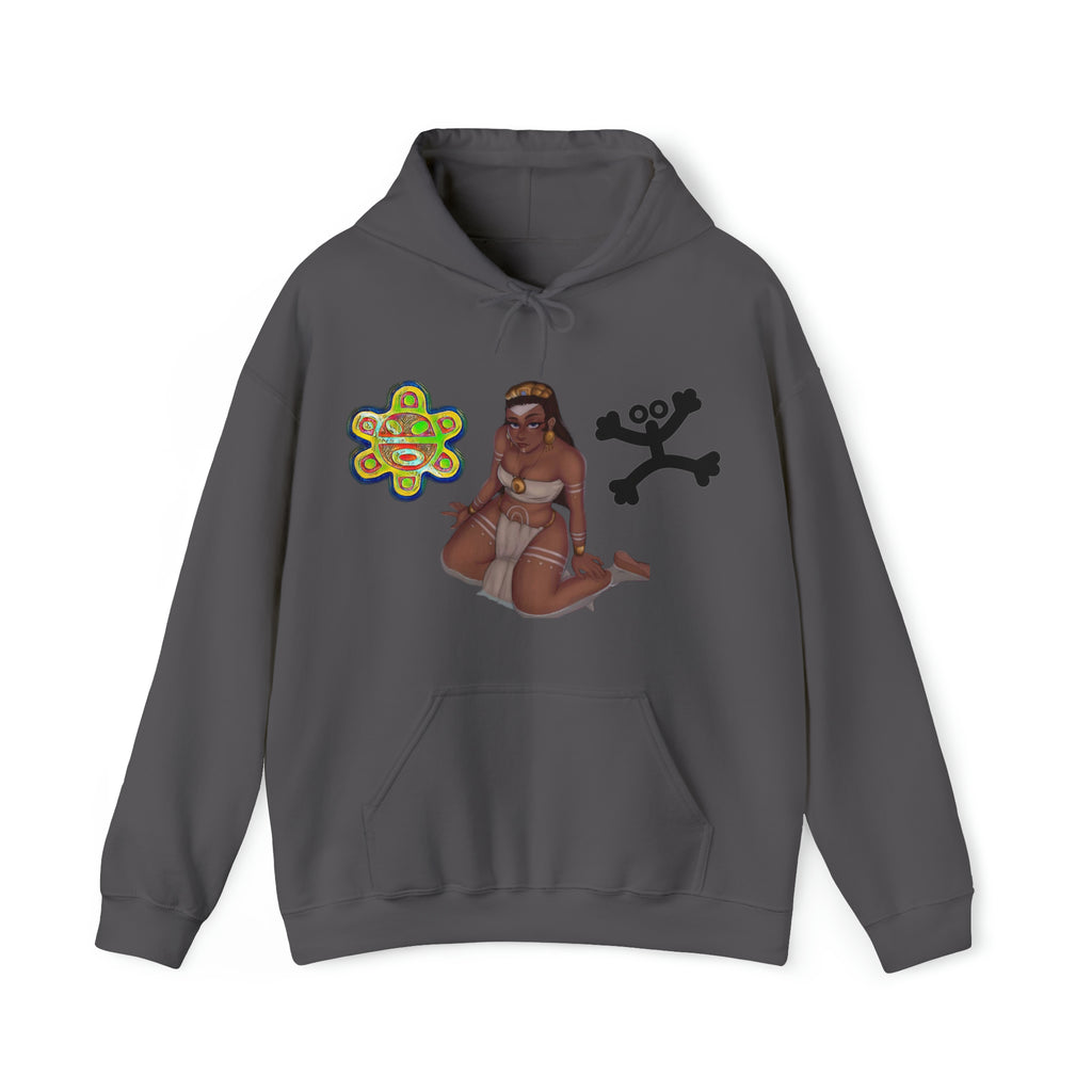 Taino Sun/Coqui/ Woman Warrior Unisex Heavy Blend™ Hooded Sweatshirt