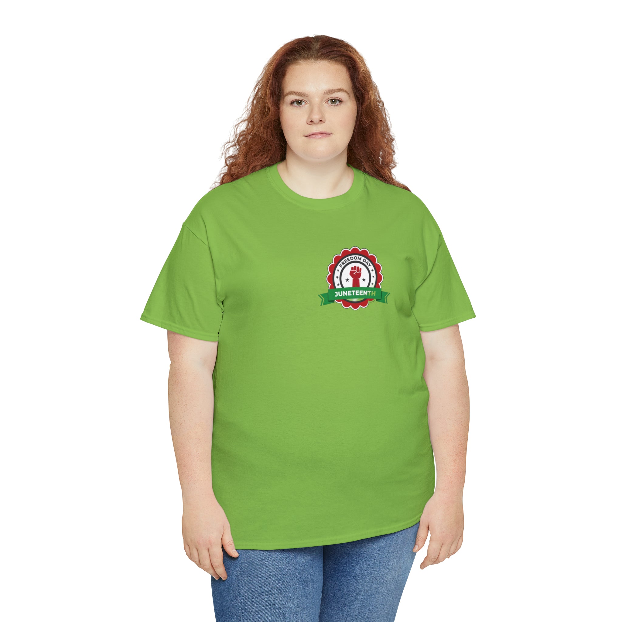 Juneteenth Freedom Day Unisex Heavy Cotton Tee
