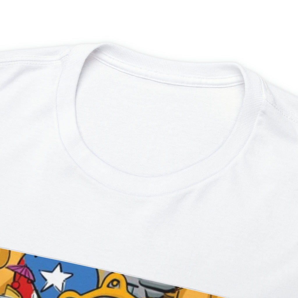 Puerto Rican Heritage Unisex Heavy Cotton Tee