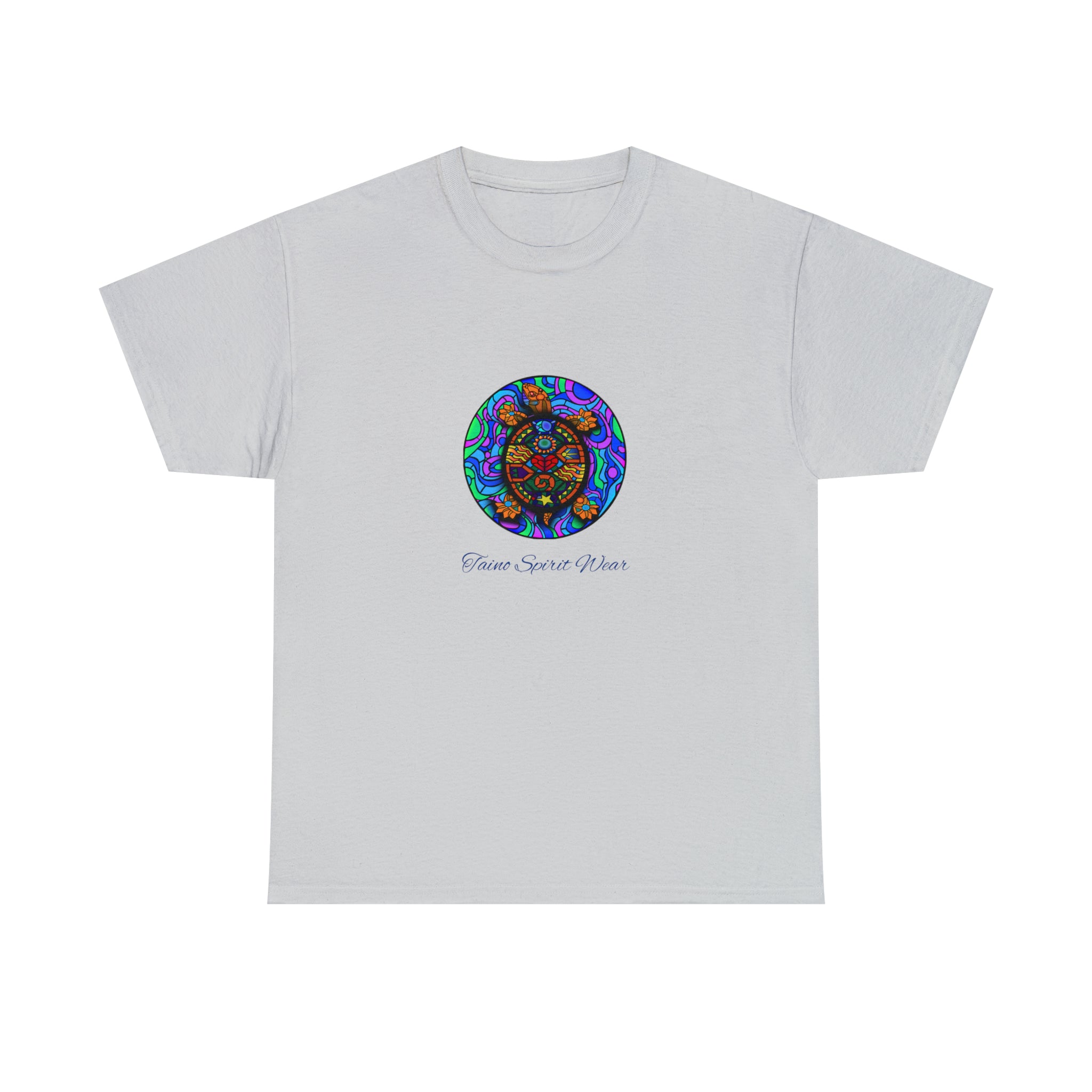 Taino-Inspired Turtle Unisex Heavy Cotton Tee