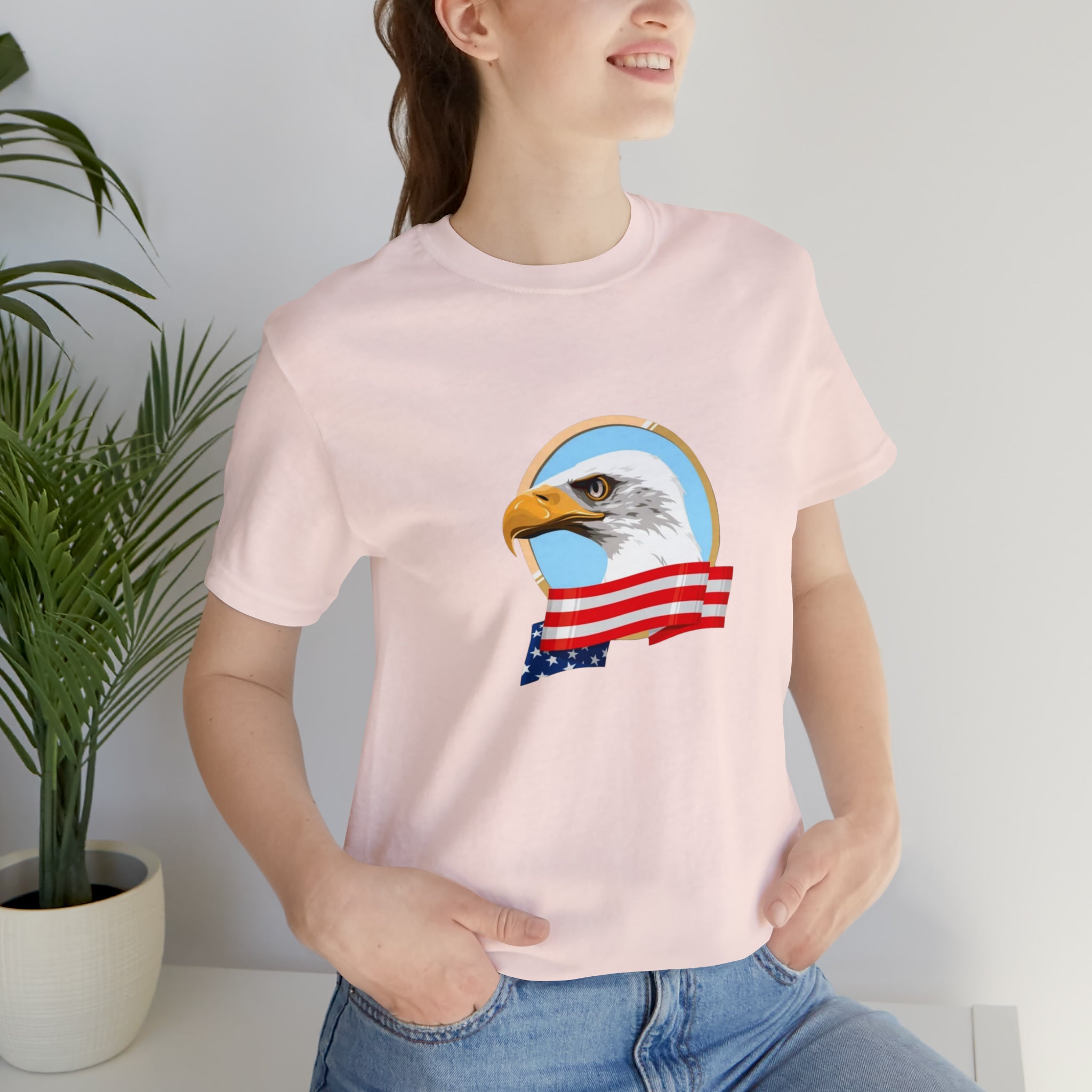 American Eagle Head Unisex Jersey Short Sleeve Tee