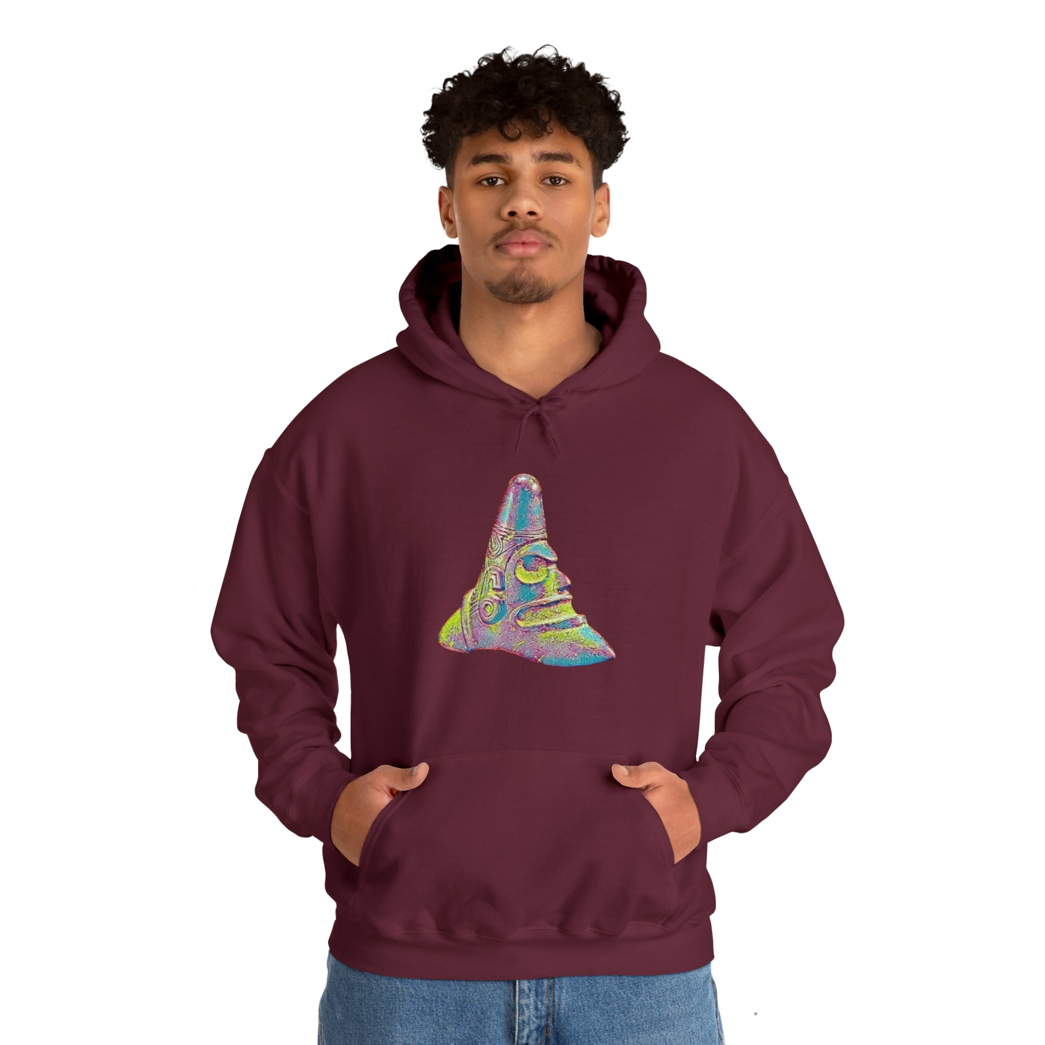 Taino Trigonolito Unisex Heavy Blend™ Hooded Sweatshirt