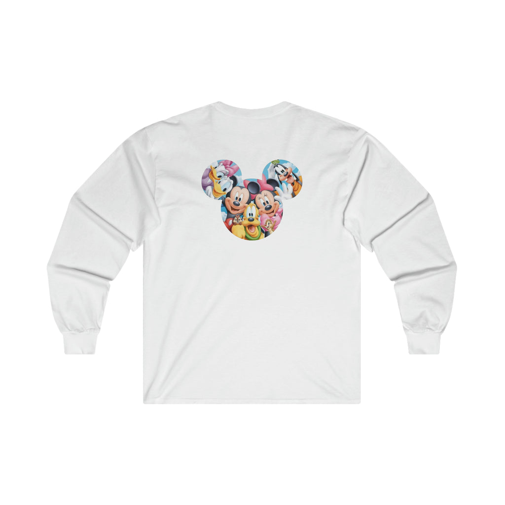 Good Morning Mickie and Minnie Unisex Ultra Cotton Long Sleeve Tee