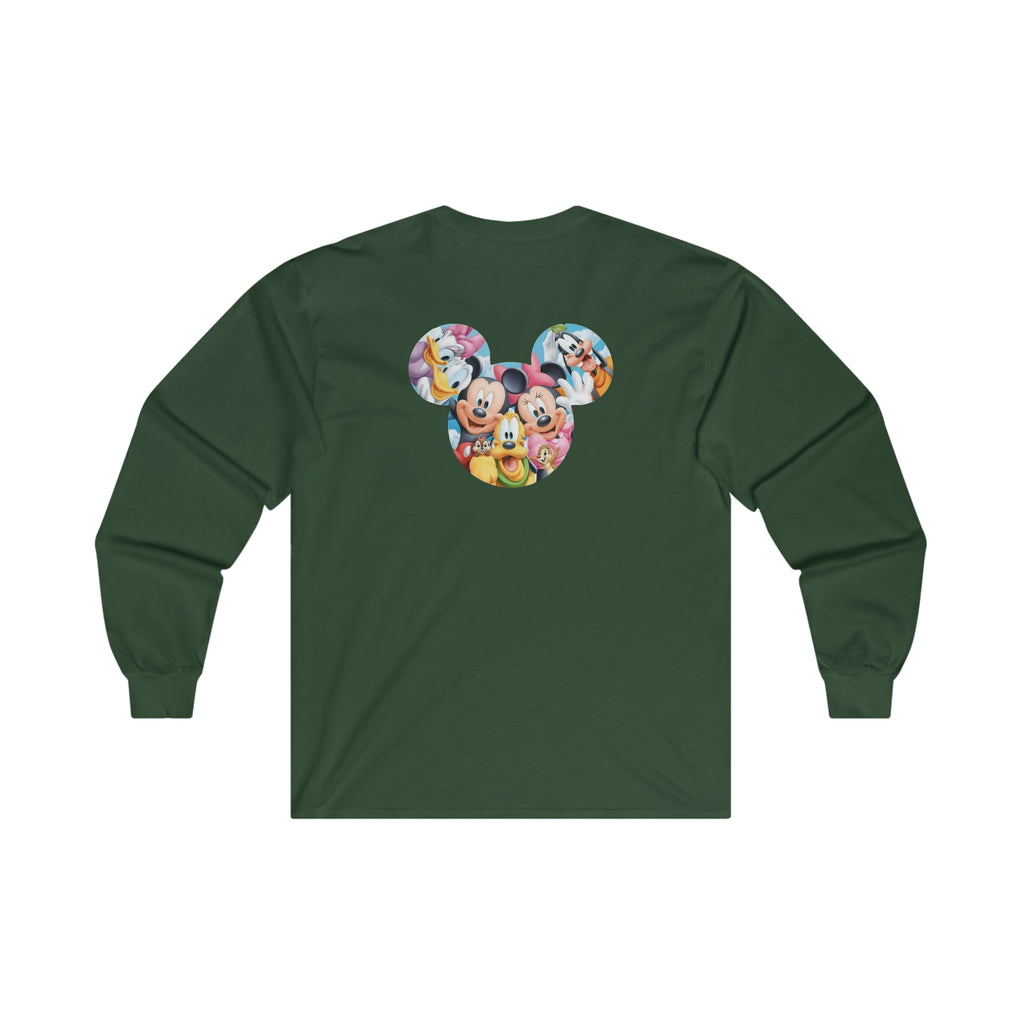Good Morning Mickie and Minnie Unisex Ultra Cotton Long Sleeve Tee