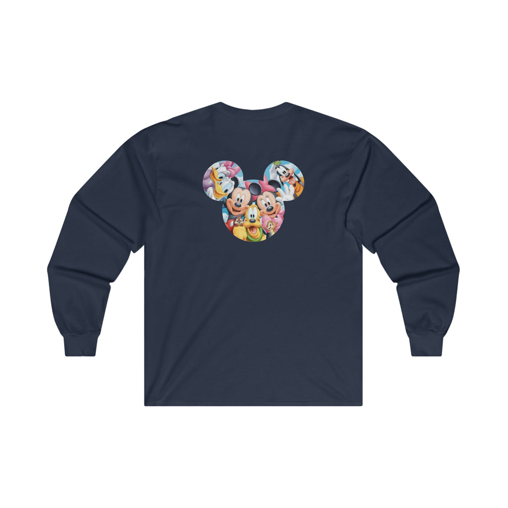 Good Morning Mickie and Minnie Unisex Ultra Cotton Long Sleeve Tee