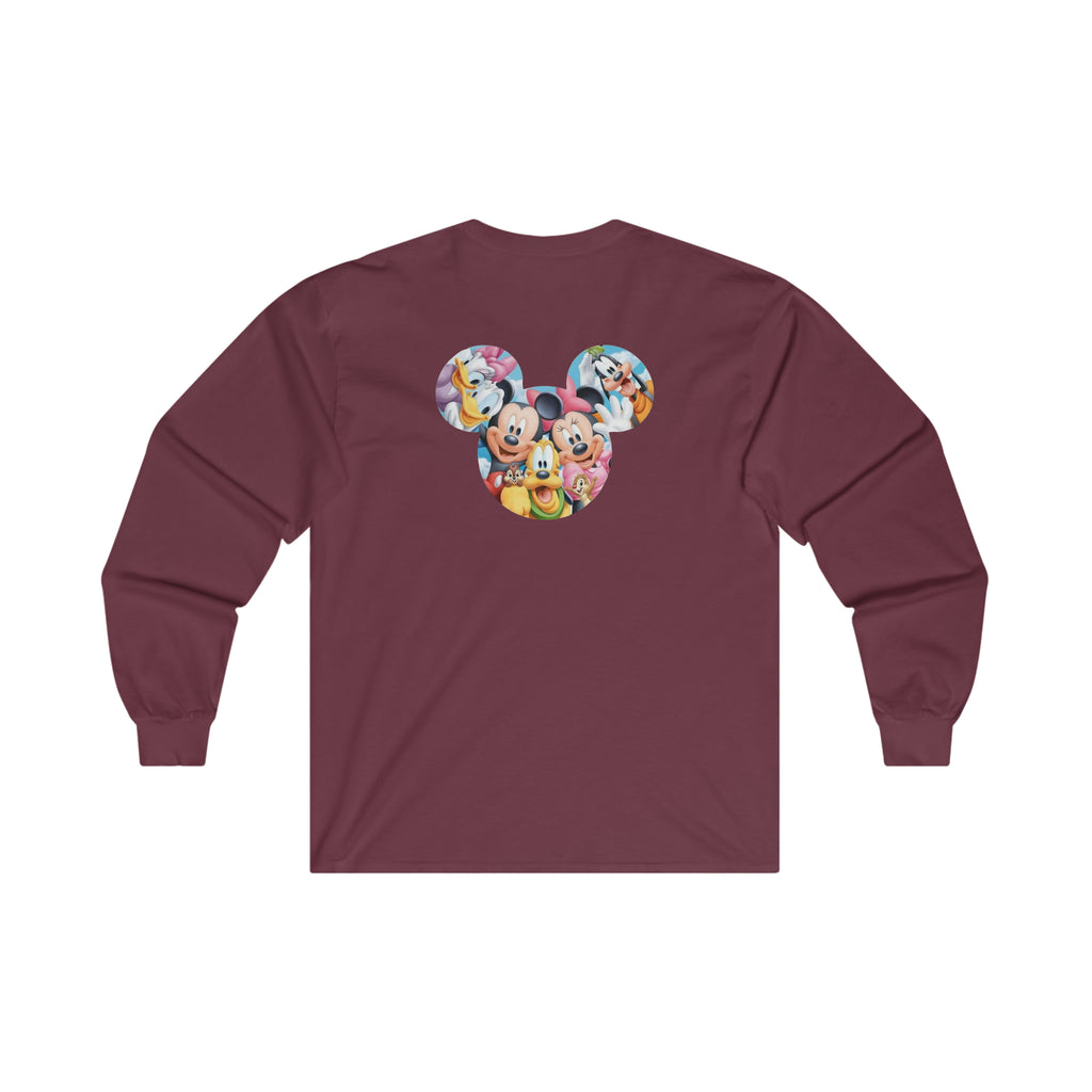Good Morning Mickie and Minnie Unisex Ultra Cotton Long Sleeve Tee