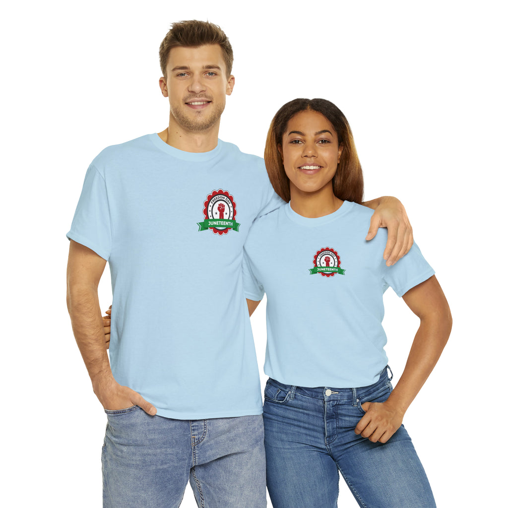 Juneteenth Freedom Day Unisex Heavy Cotton Tee