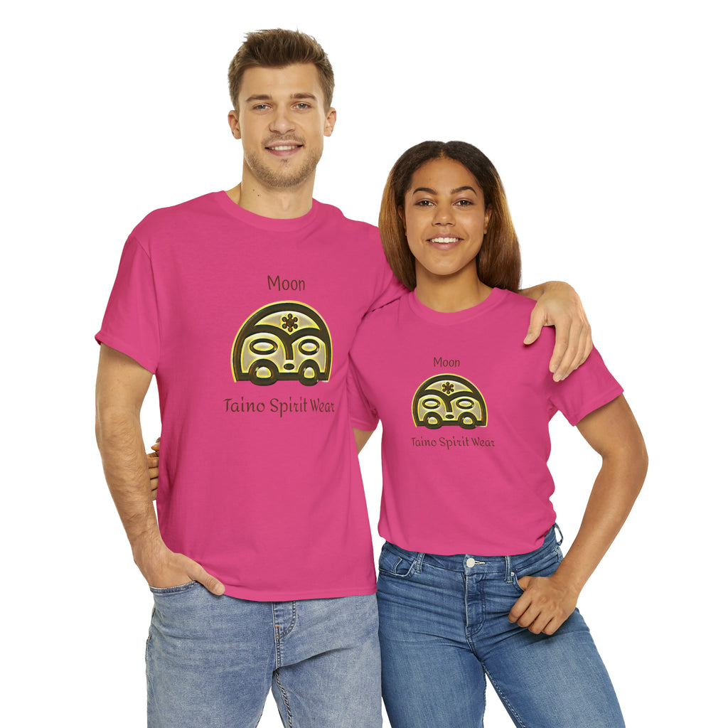 Taino Moon/ Puerto Rican Coqui Unisex Heavy Cotton Tee