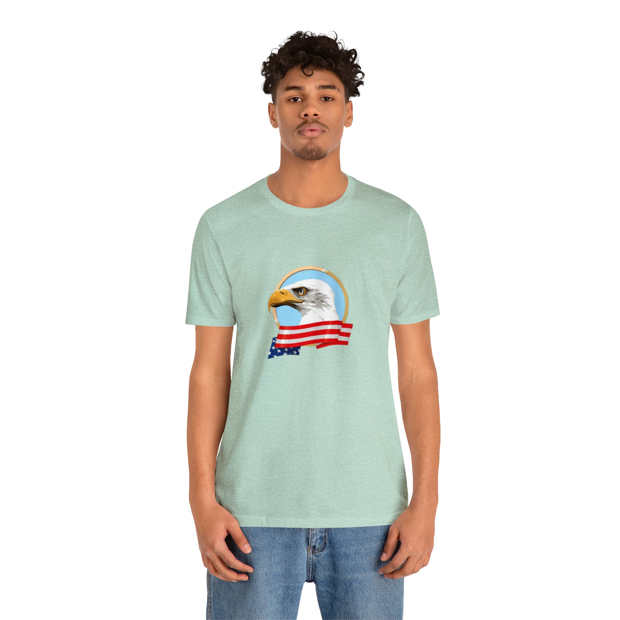 American Eagle Head Unisex Jersey Short Sleeve Tee