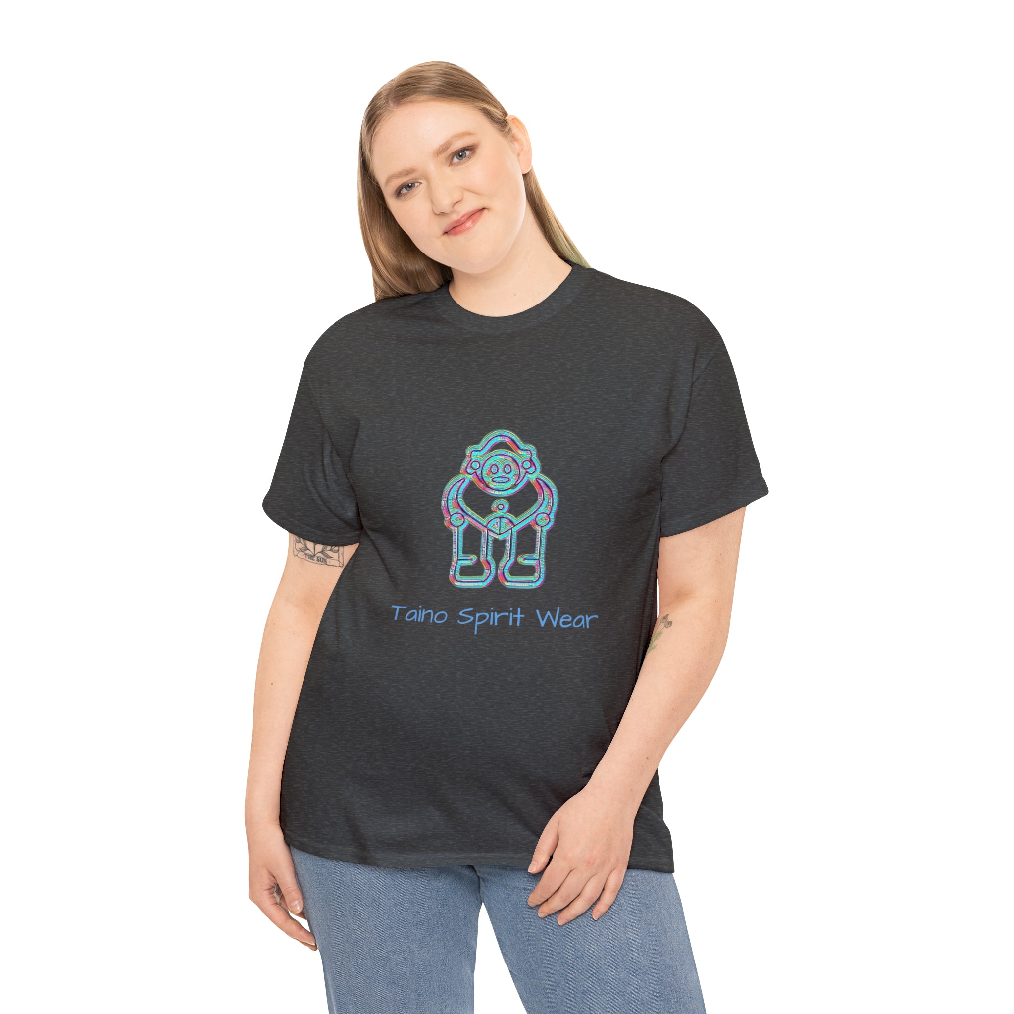 Taino Symbolism Unisex Heavy Cotton Tee