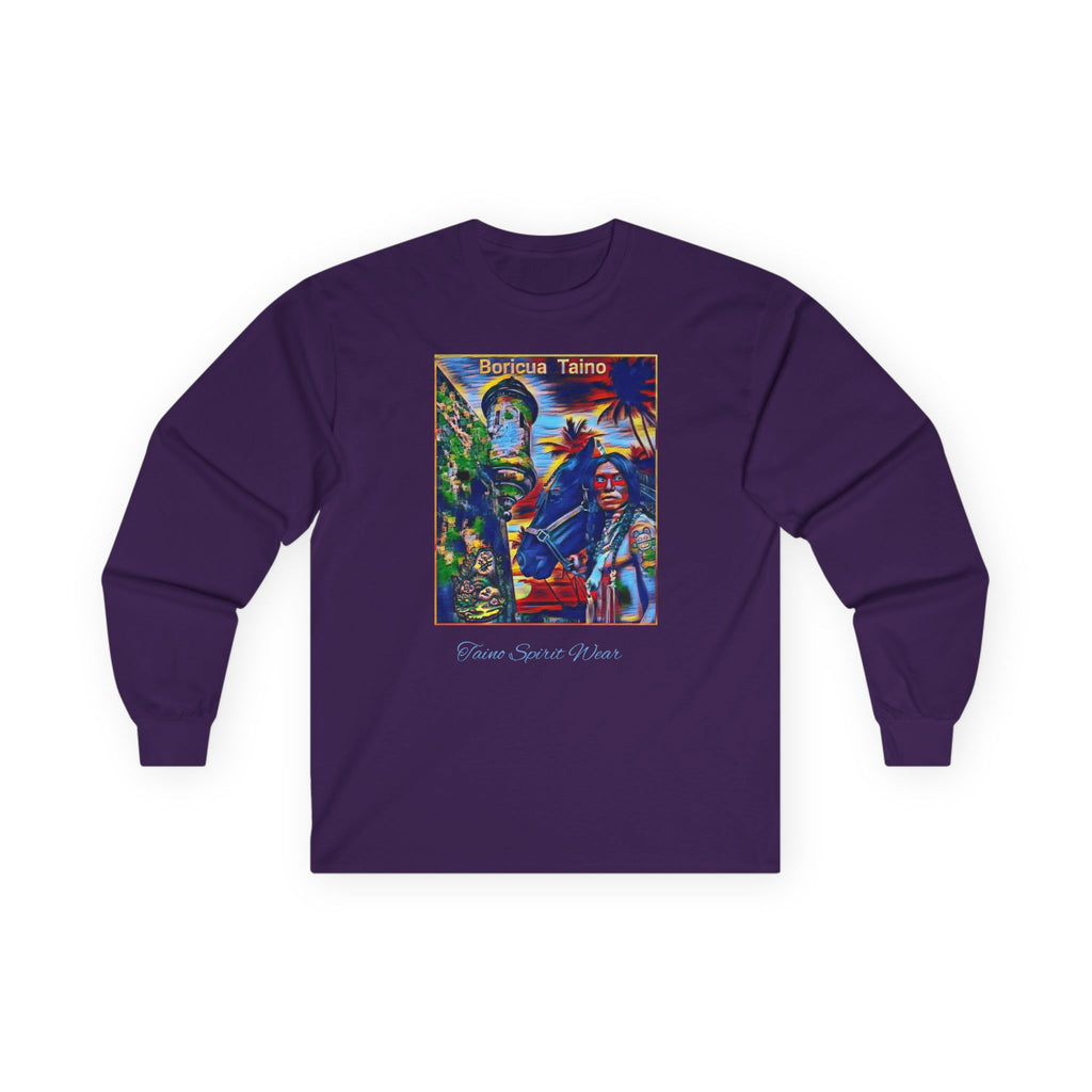 Taino Indian at El Morro Unisex Ultra Cotton Long Sleeve Tee
