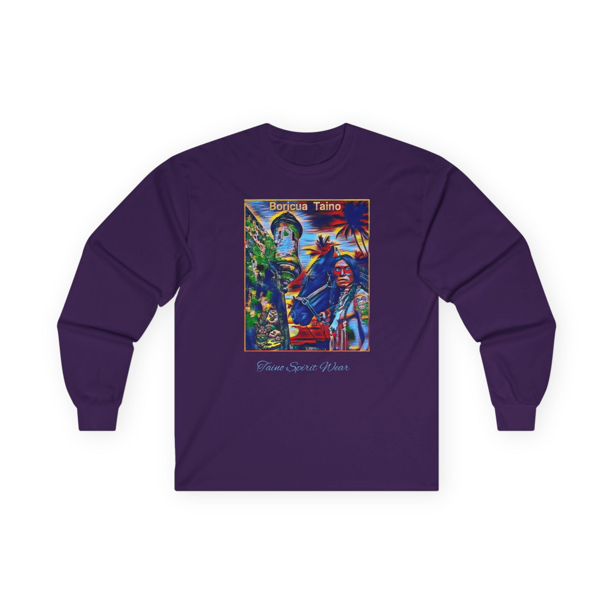 Taino Indian at El Morro Unisex Ultra Cotton Long Sleeve Tee