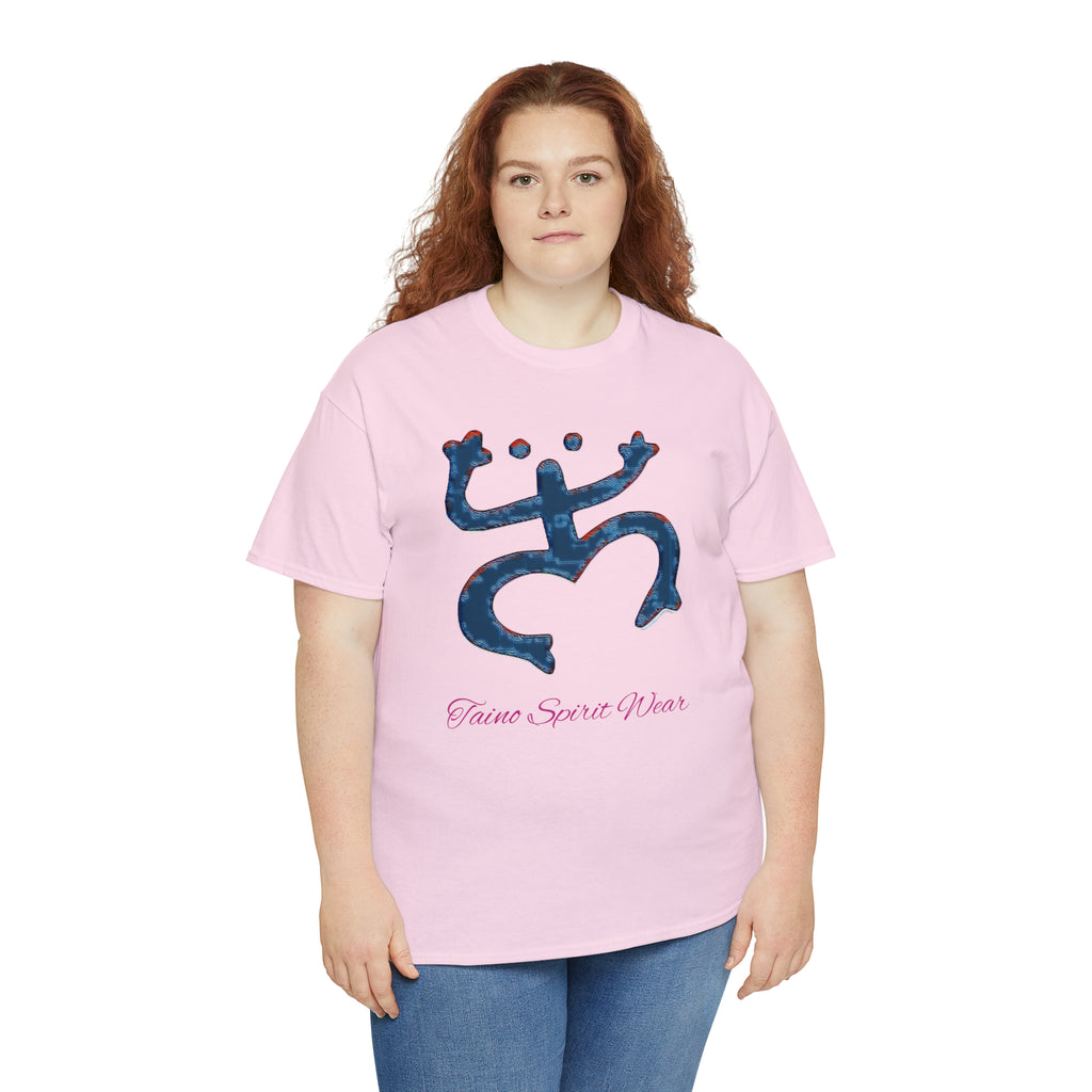 Taino Large Coqui Unisex Heavy Cotton Tee