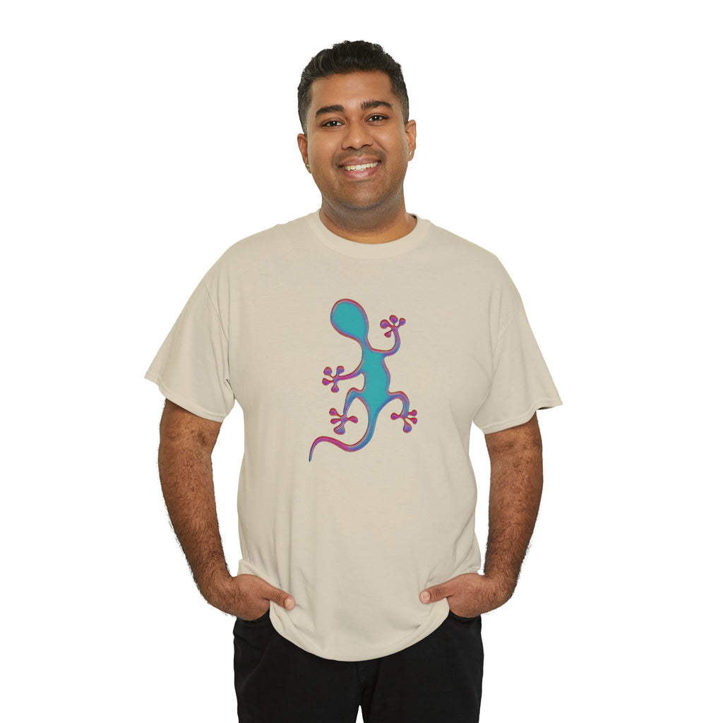 Taino-Inspired Salamander 2 Unisex Heavy Cotton Tee