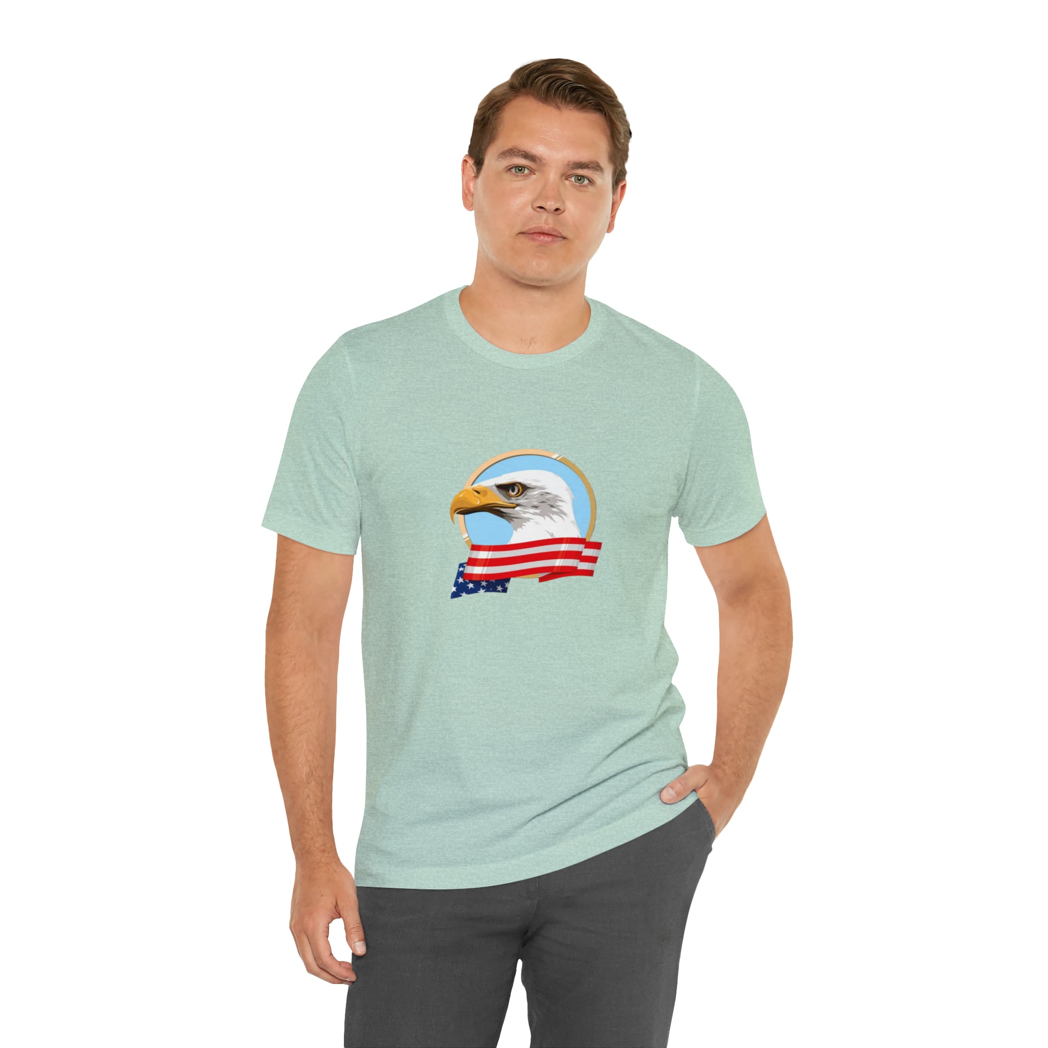 American Eagle Head Unisex Jersey Short Sleeve Tee