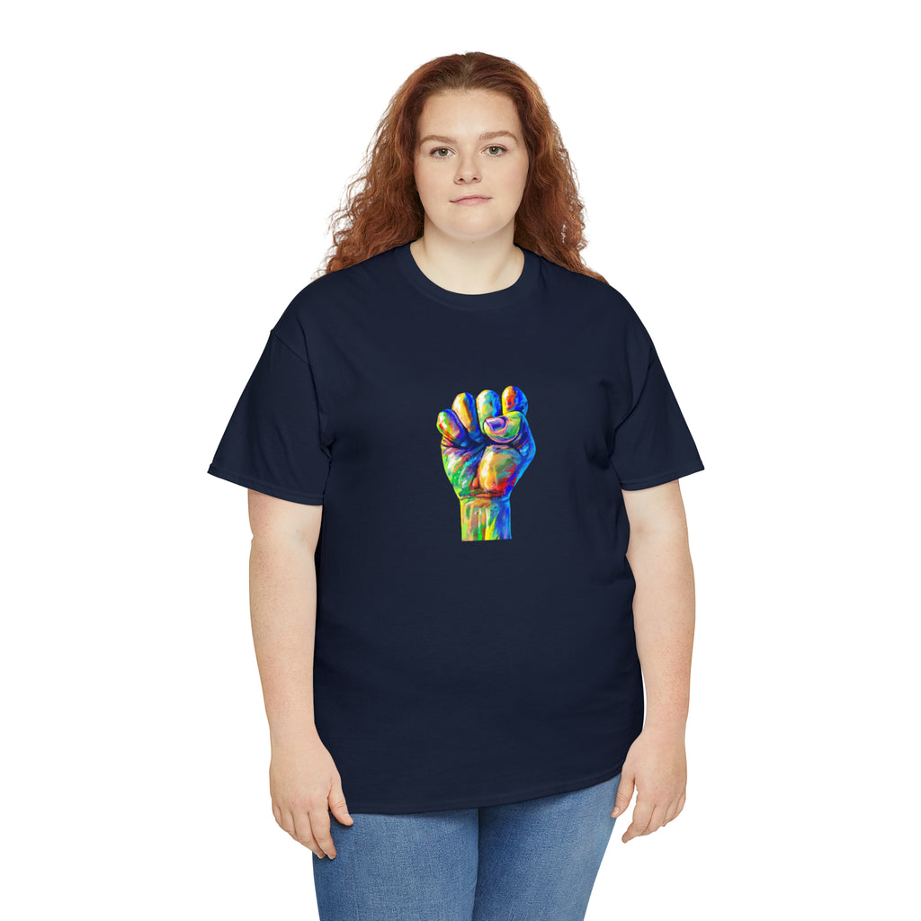 Power to The People Fist Unisex Heavy Cotton Tee