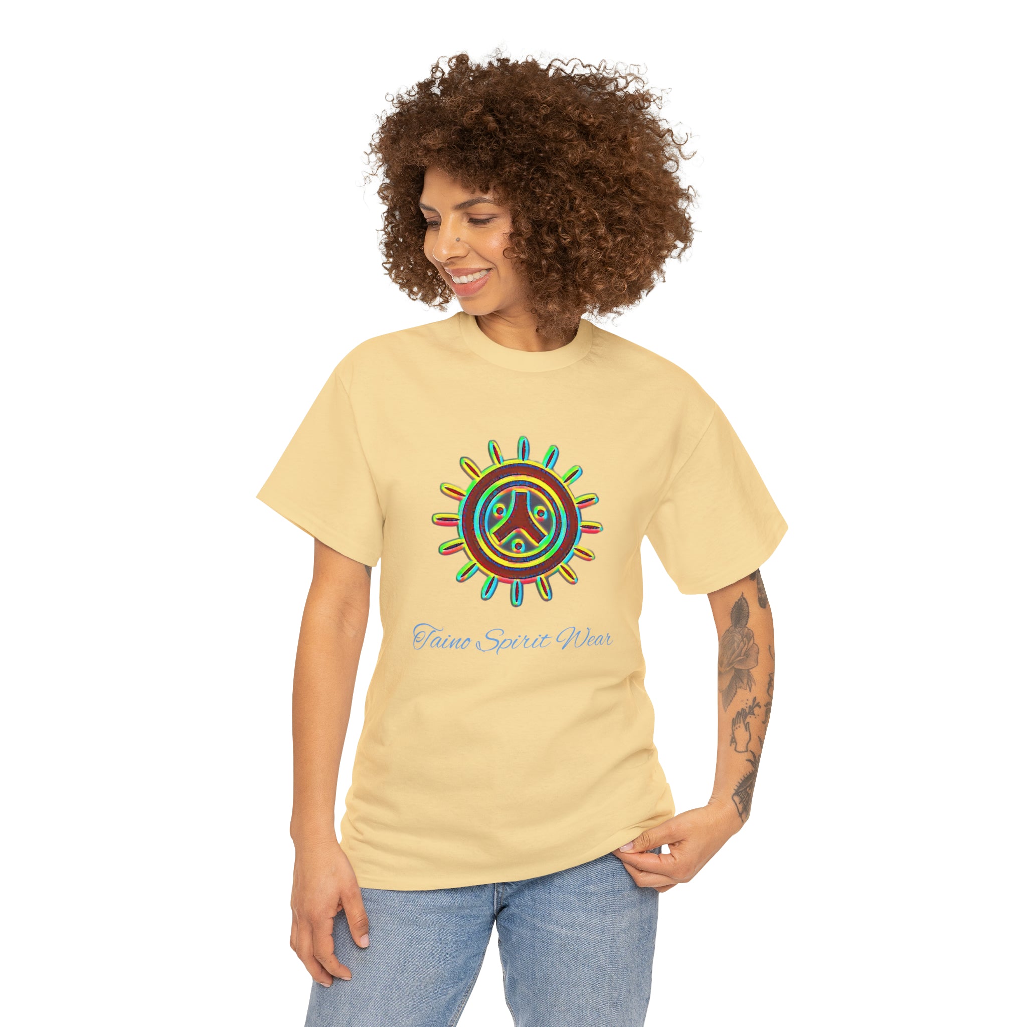 Taino Symbolism Unisex Heavy Cotton Tee