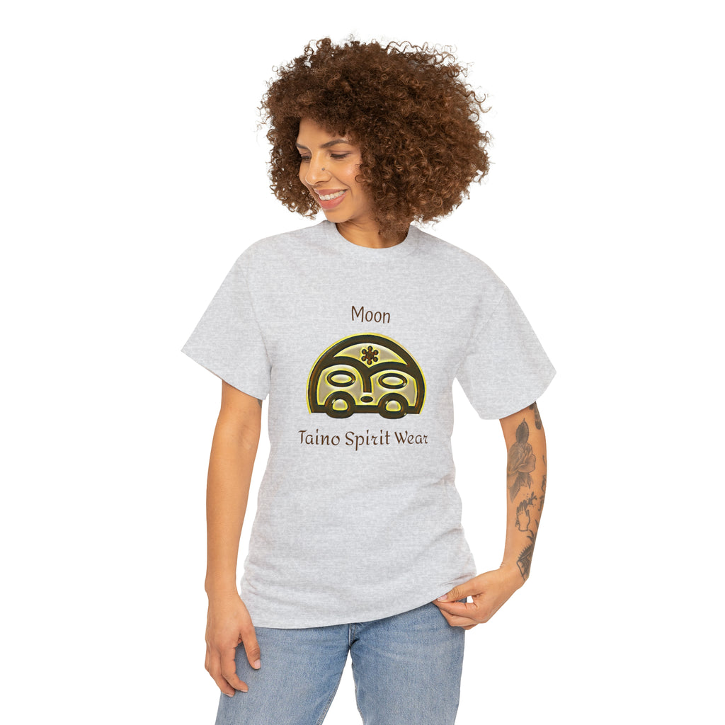 Taino Moon/ Puerto Rican Coqui Unisex Heavy Cotton Tee