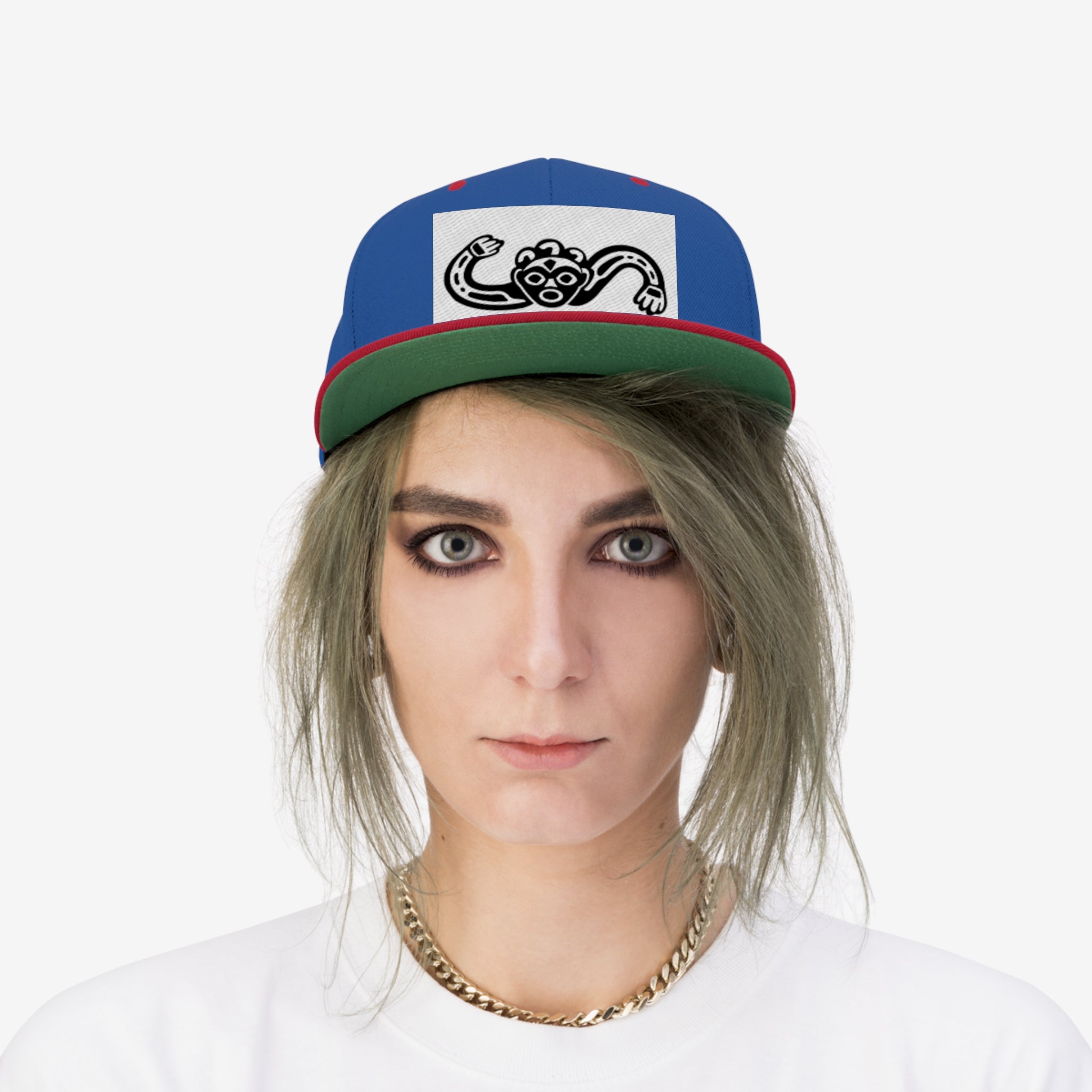 Taino Juracan (Hurricane) Unisex Flat Bill Hat