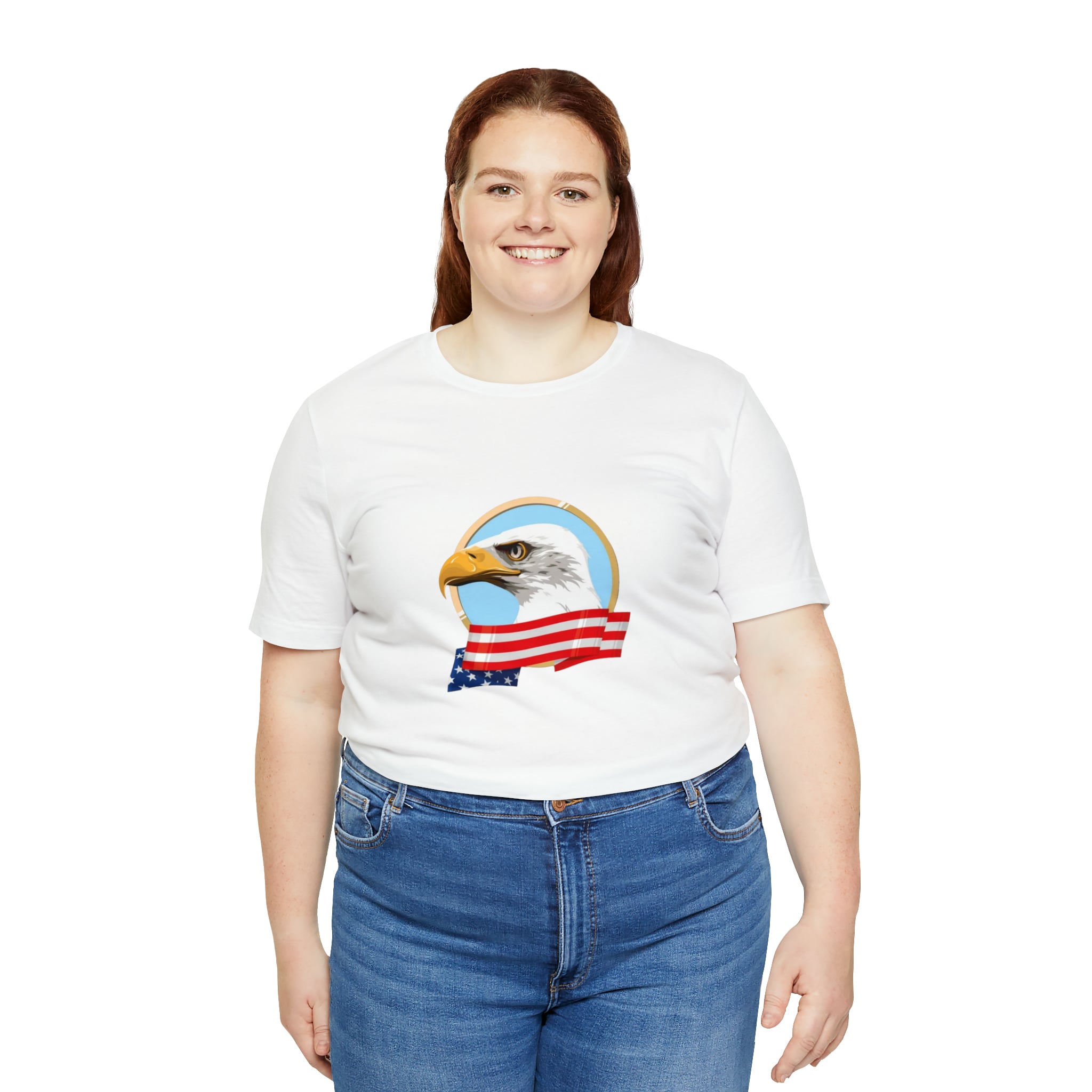 American Eagle Head Unisex Jersey Short Sleeve Tee